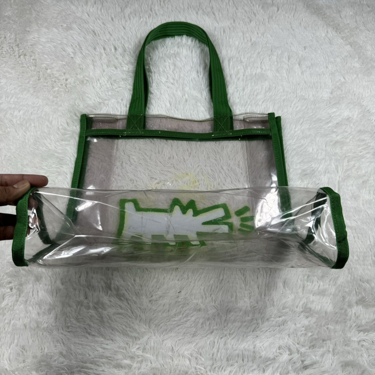 Keith Haring Keith haring tote bag. Transparent tote bag Size ONE SIZE - 10 Thumbnail