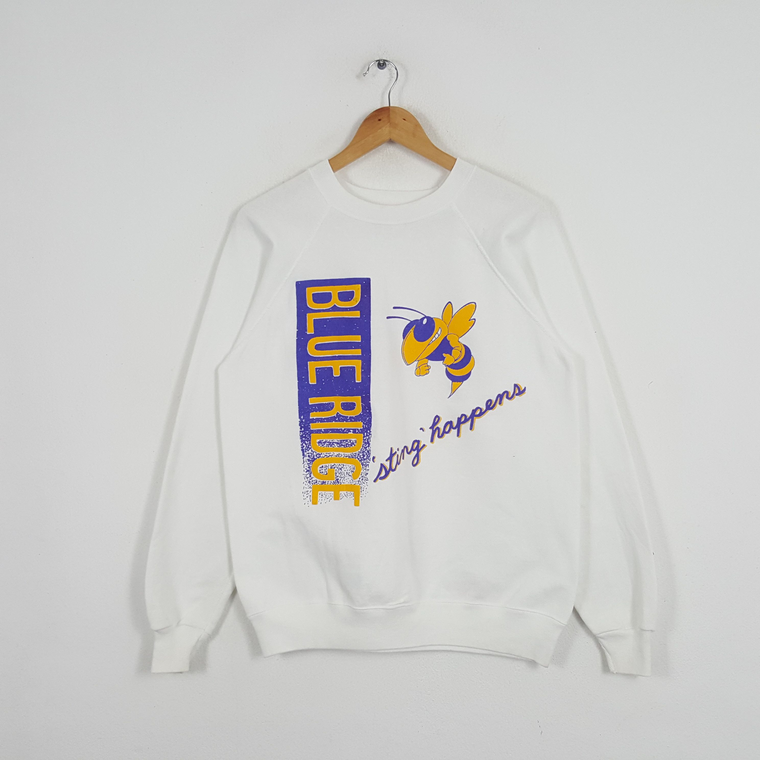 Vintage Vintage 90's Blue Ridge American Sportwear Sweatshirt Size US M / EU 48-50 / 2 - 1 Thumbnail