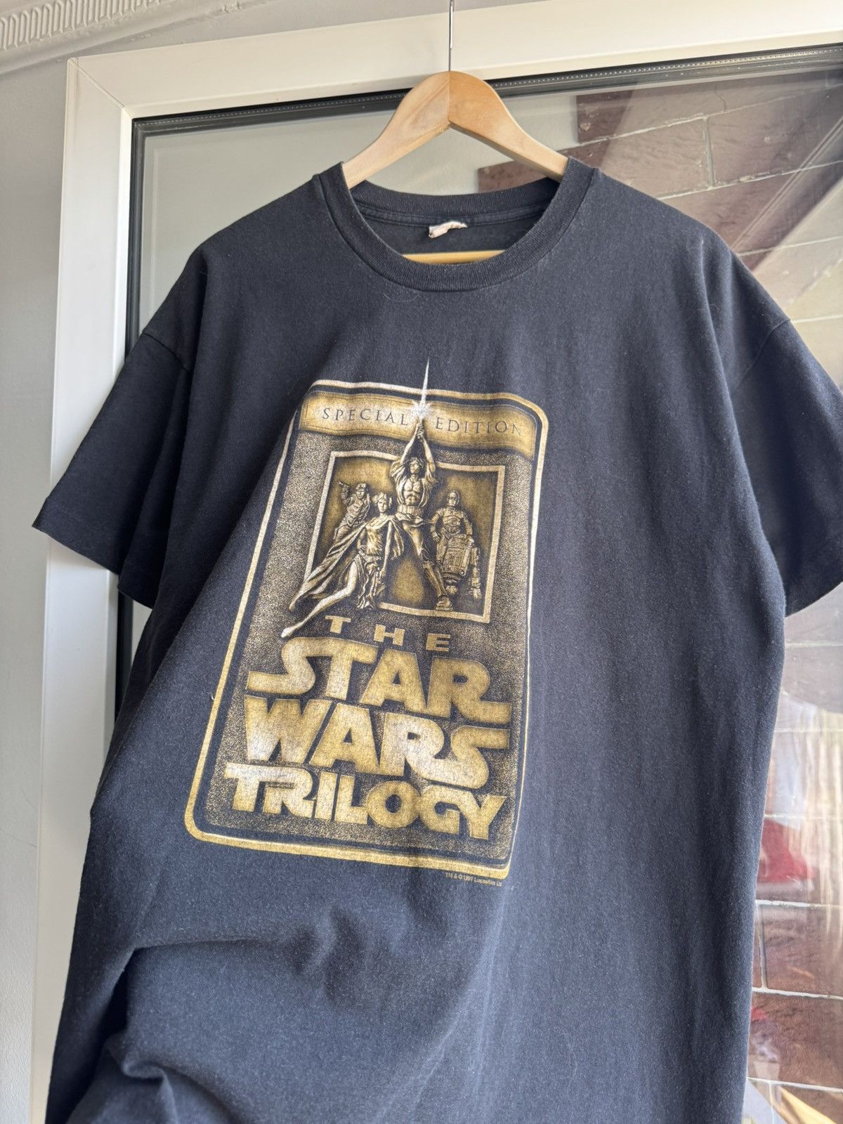 Star Wars Star Wars Movie Trilogy 1997 Band tee Size US L / EU 52-54 / 3 - 5 Thumbnail