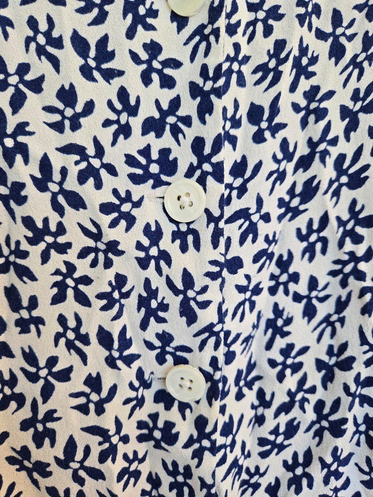 Other Reformation Rylin Dress in Blue Floral White Size S / US 4 / IT 40 - 4 Thumbnail
