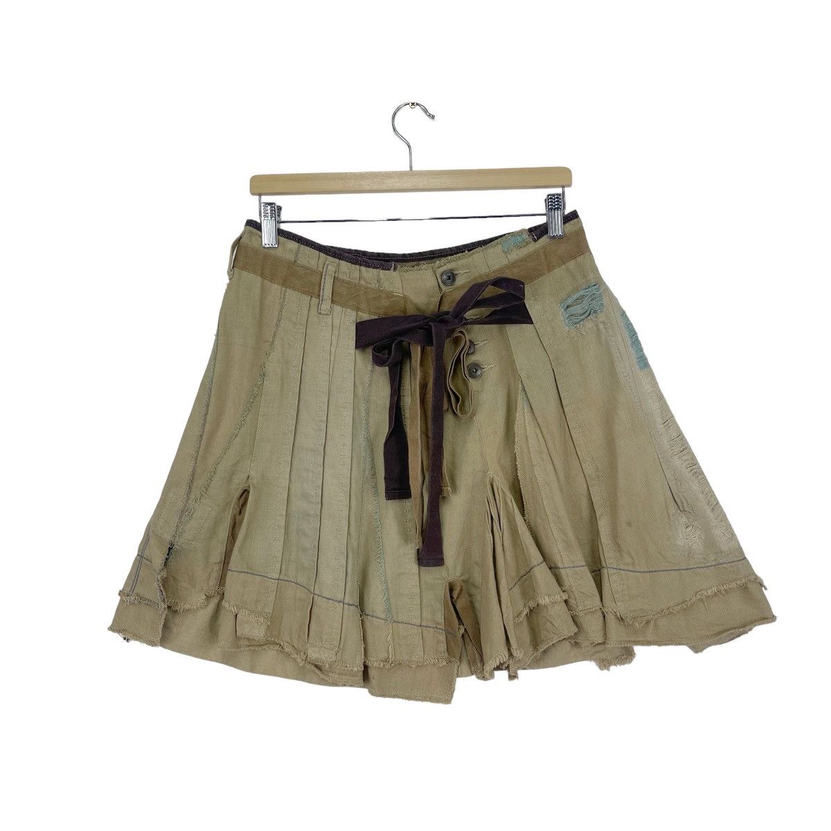 Designer × Marithe + Francois Girbaud Marithe Francois Girbaud Layered Mini Skirt Size 30" / US 8 / IT 44 - 5 Thumbnail