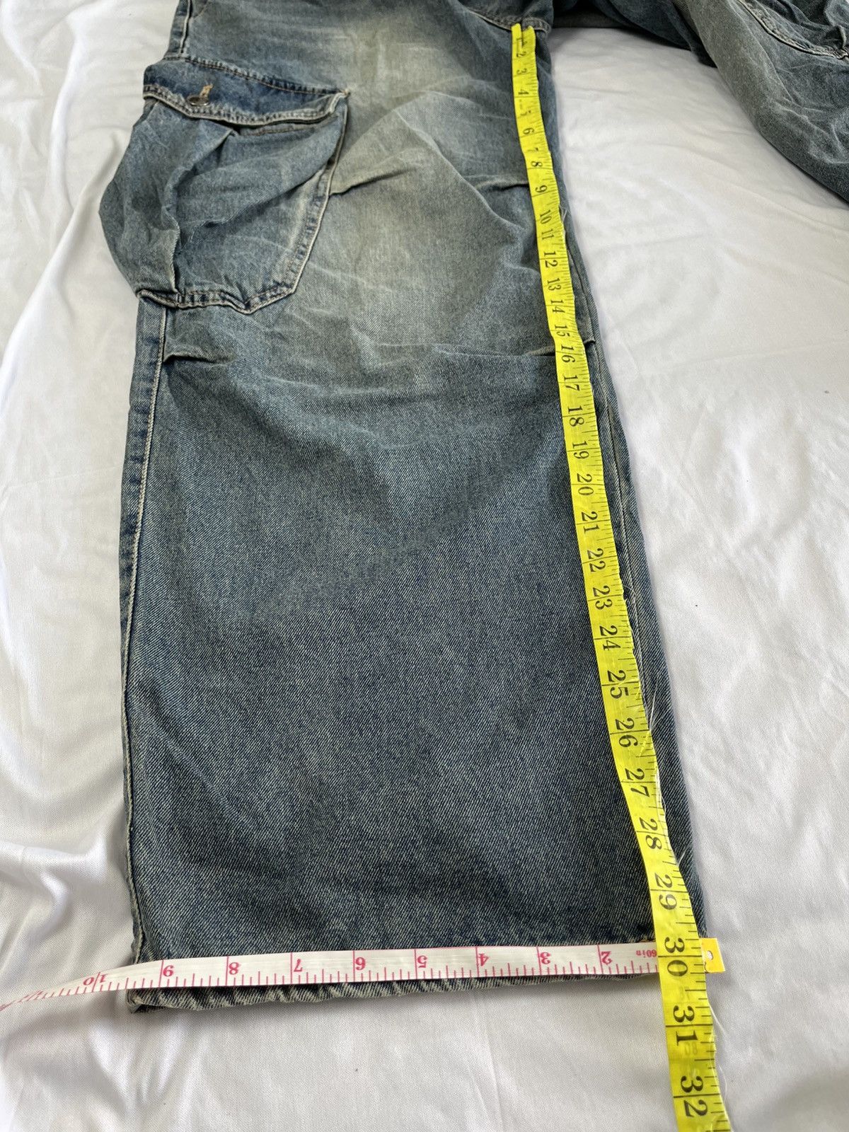 Japanese Brand Japanese brand Oot baggy denim cargo pants Size US 27 - 8 Thumbnail