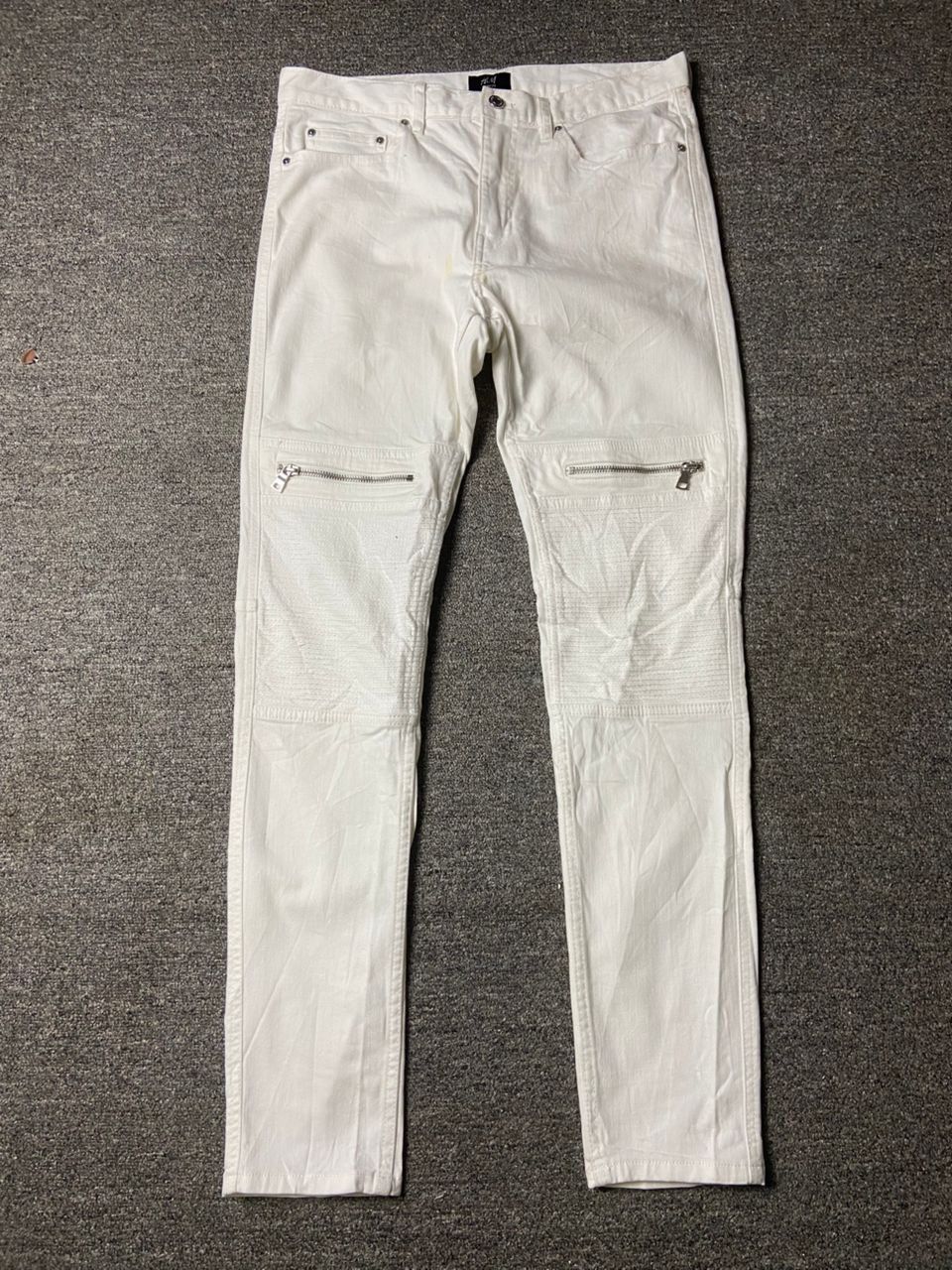 H&M H&M Skinny Biker Jeans (142) Size US 32 / EU 48 - 1 Thumbnail