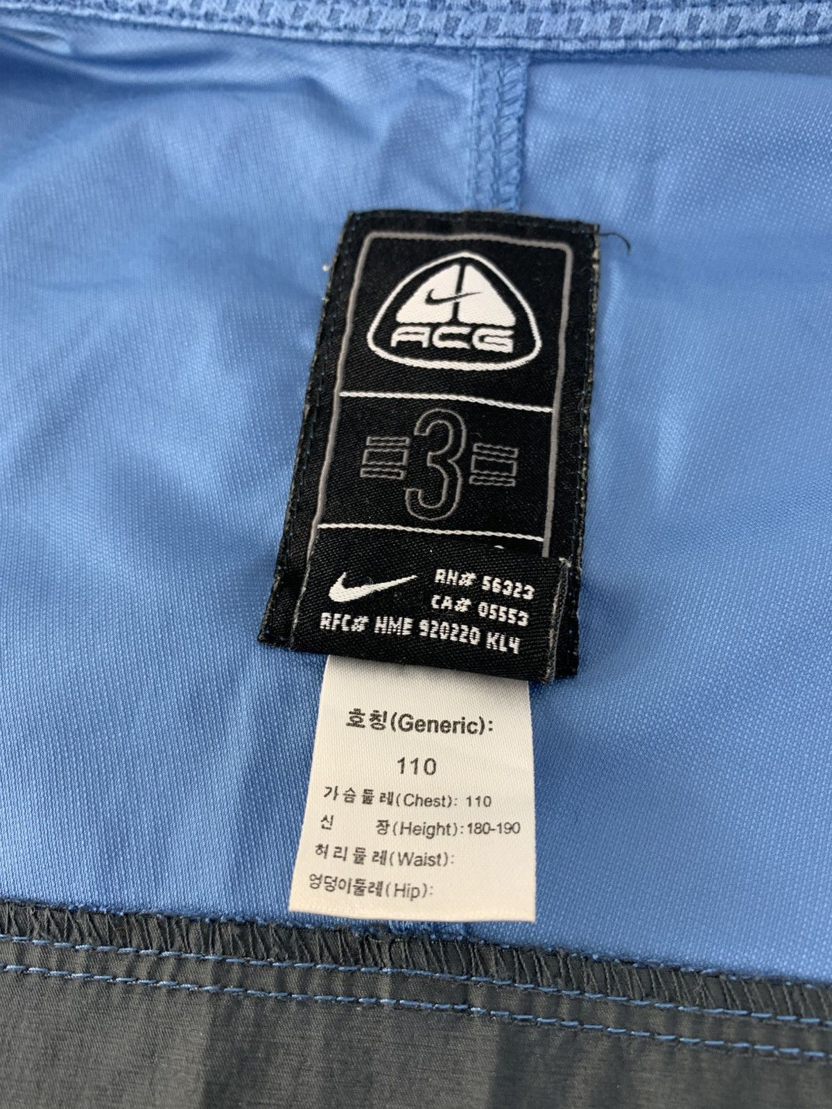 Nike ACG Hype Nike ACG Windbreaker Jacket Quilted Inner Size US XL / EU 56 / 4 - 6 Thumbnail
