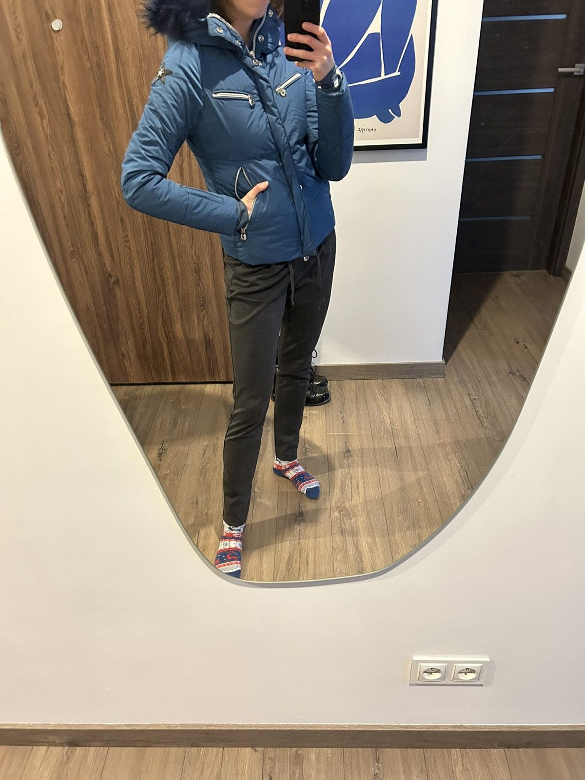 JET SET Jet Set royal blue ski jacket XS 0 size Size XS / US 0-2 / IT 36-38 - 13 Thumbnail