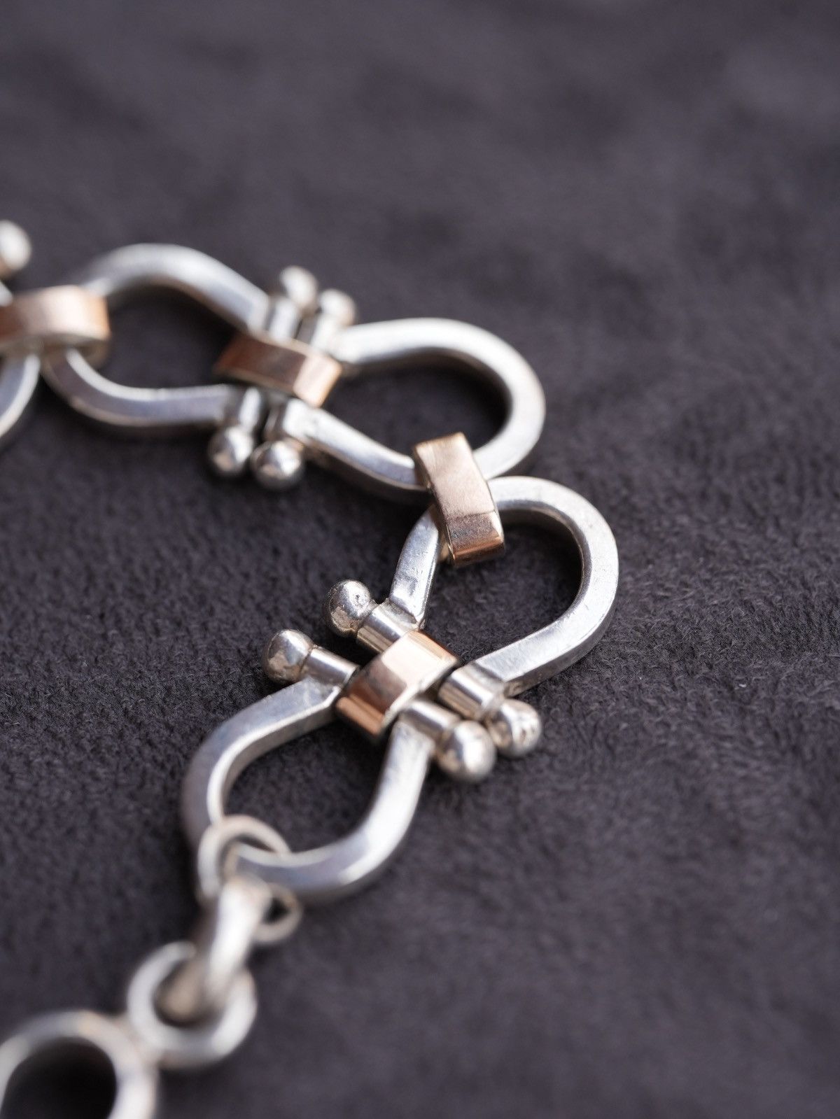 Japanese Brand Tsukuyomi –Reworked Vintage SV 18K Necklace by Machico Okano Size ONE SIZE - 6 Thumbnail