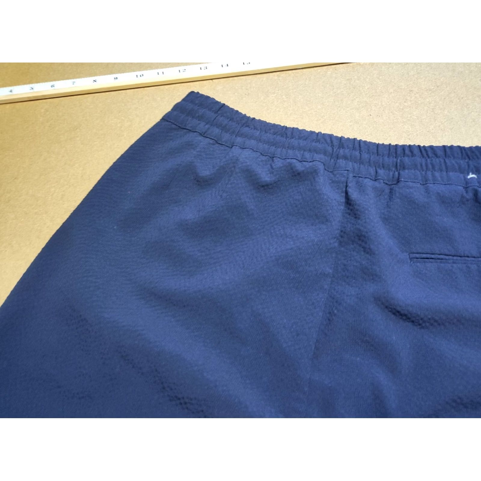 NN07 NN07 NO NATIONALITY Men Navy Blue Shorts Size 33 Wool Adrian Chino Size US 33 - 7 Thumbnail