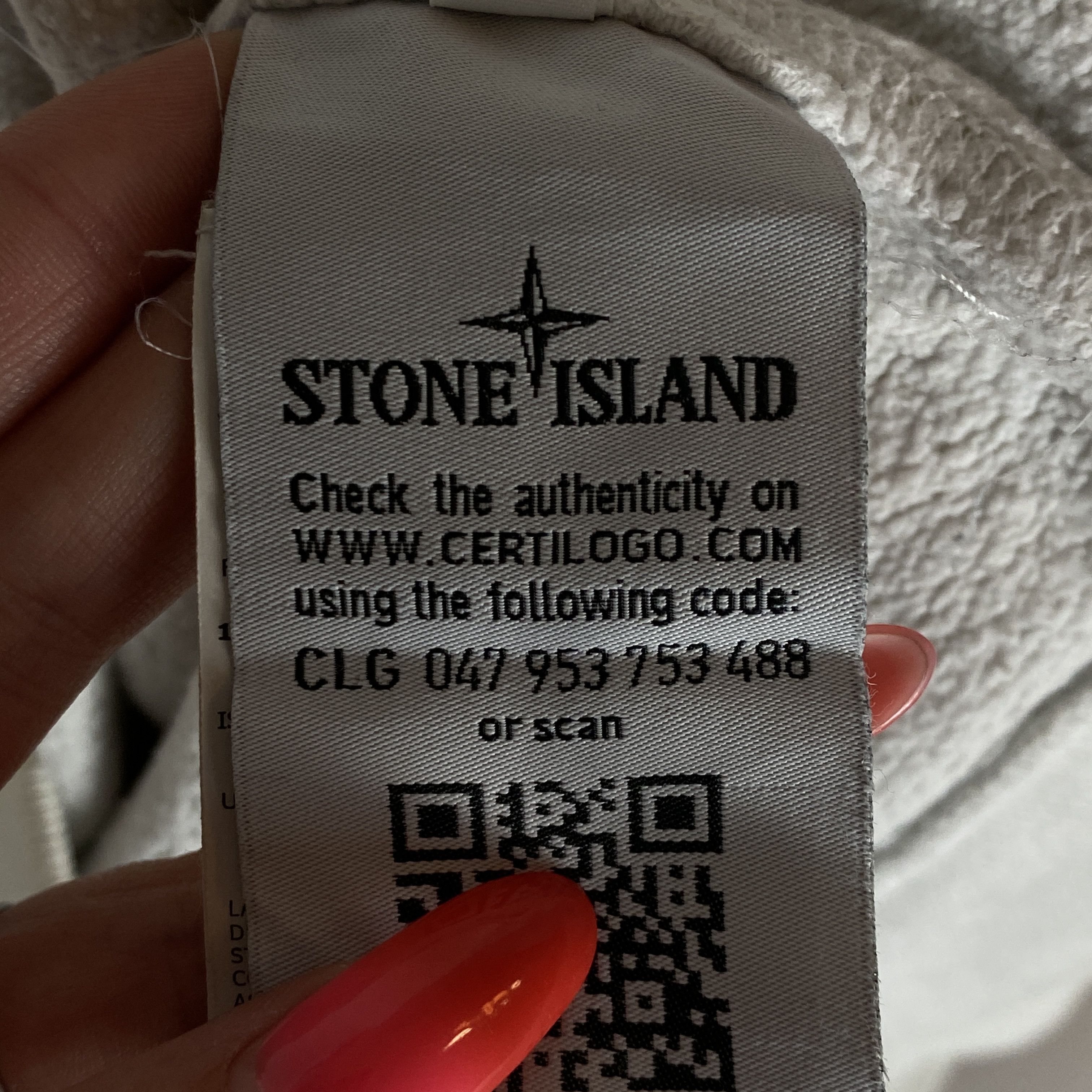 Stone Island Stone Island Sweatshirt Men's Size L White Long Sleeve Size US L / EU 52-54 / 3 - 15 Thumbnail