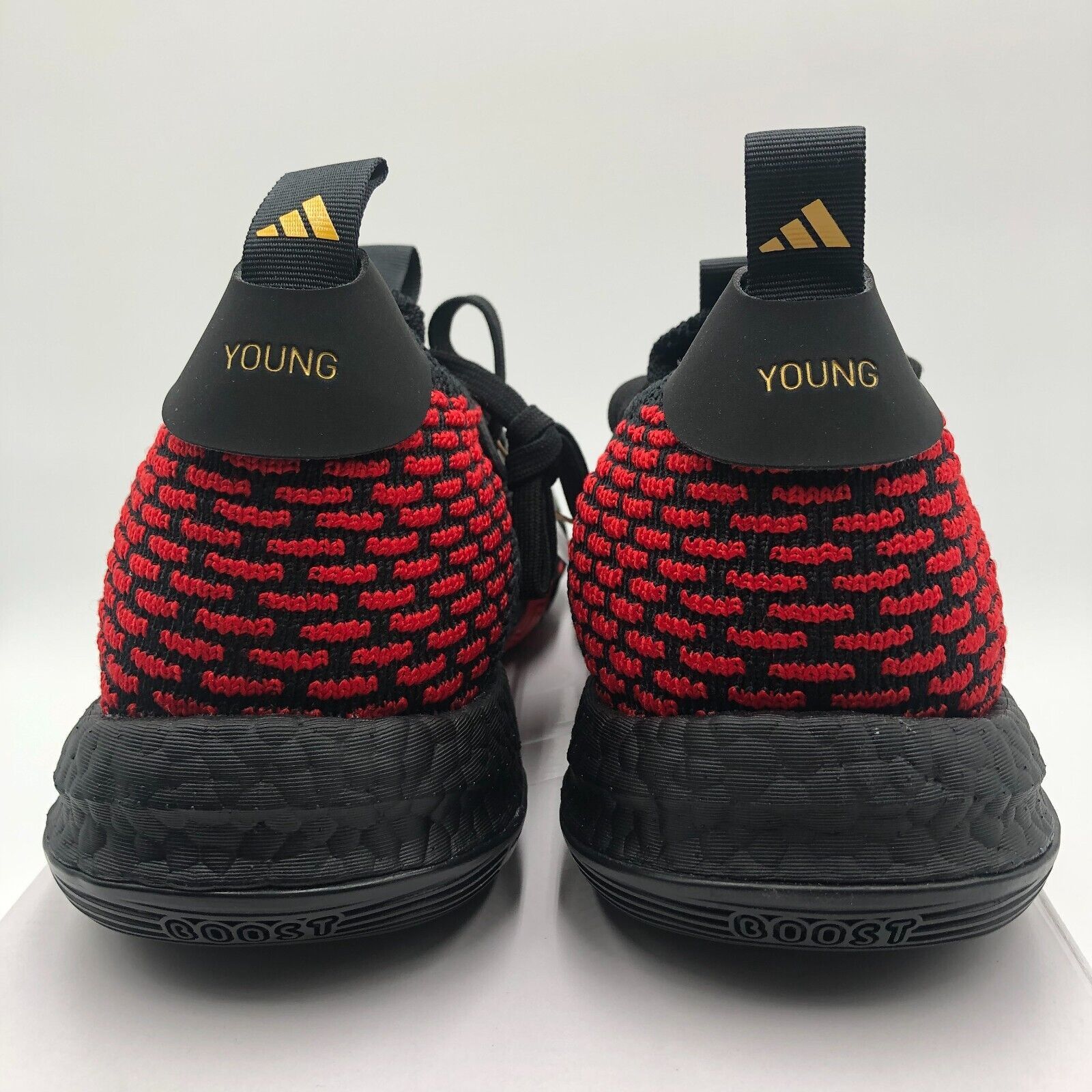 Adidas Adidas Trae Young 2 Men's Size 10 Hawks Black Red Size US 10 / EU 43 - 14 Thumbnail