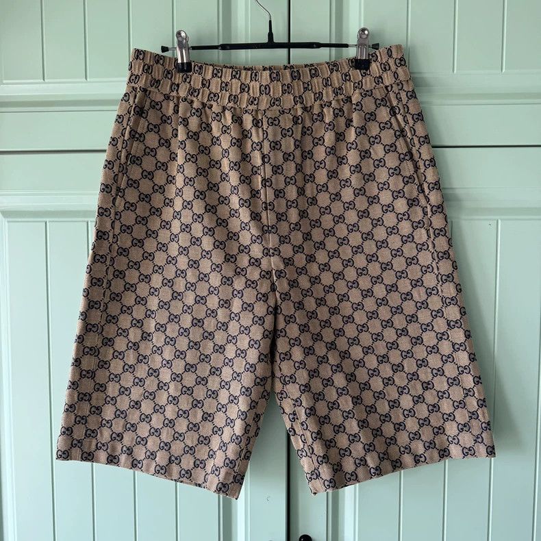 Gucci Classic Double G Pattern Shorts - dmc