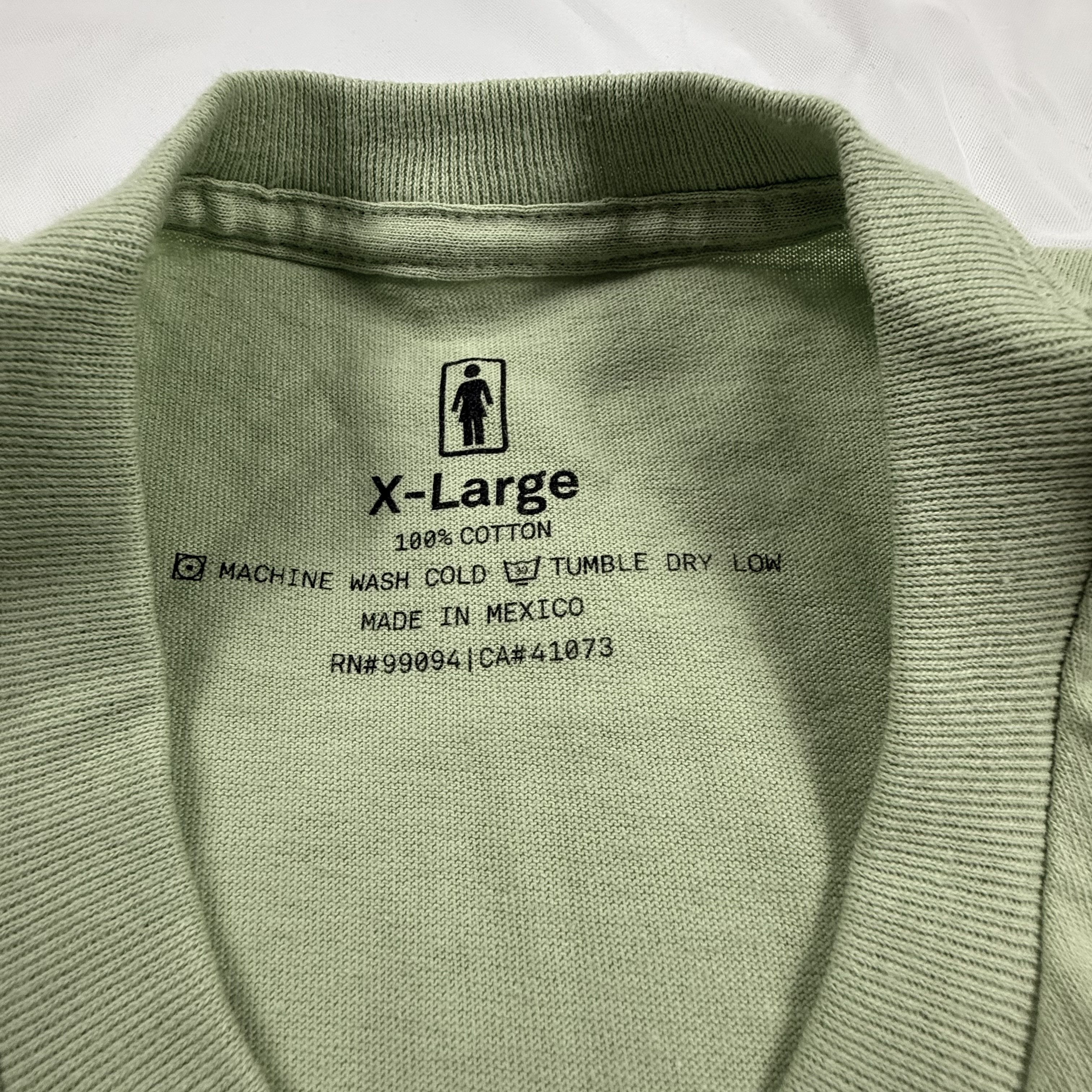 Girl Skateboards Girl Skateboards L7 Band Graphic T-Shirt Mens XL Sage Green Size US XL / EU 56 / 4 - 4 Thumbnail