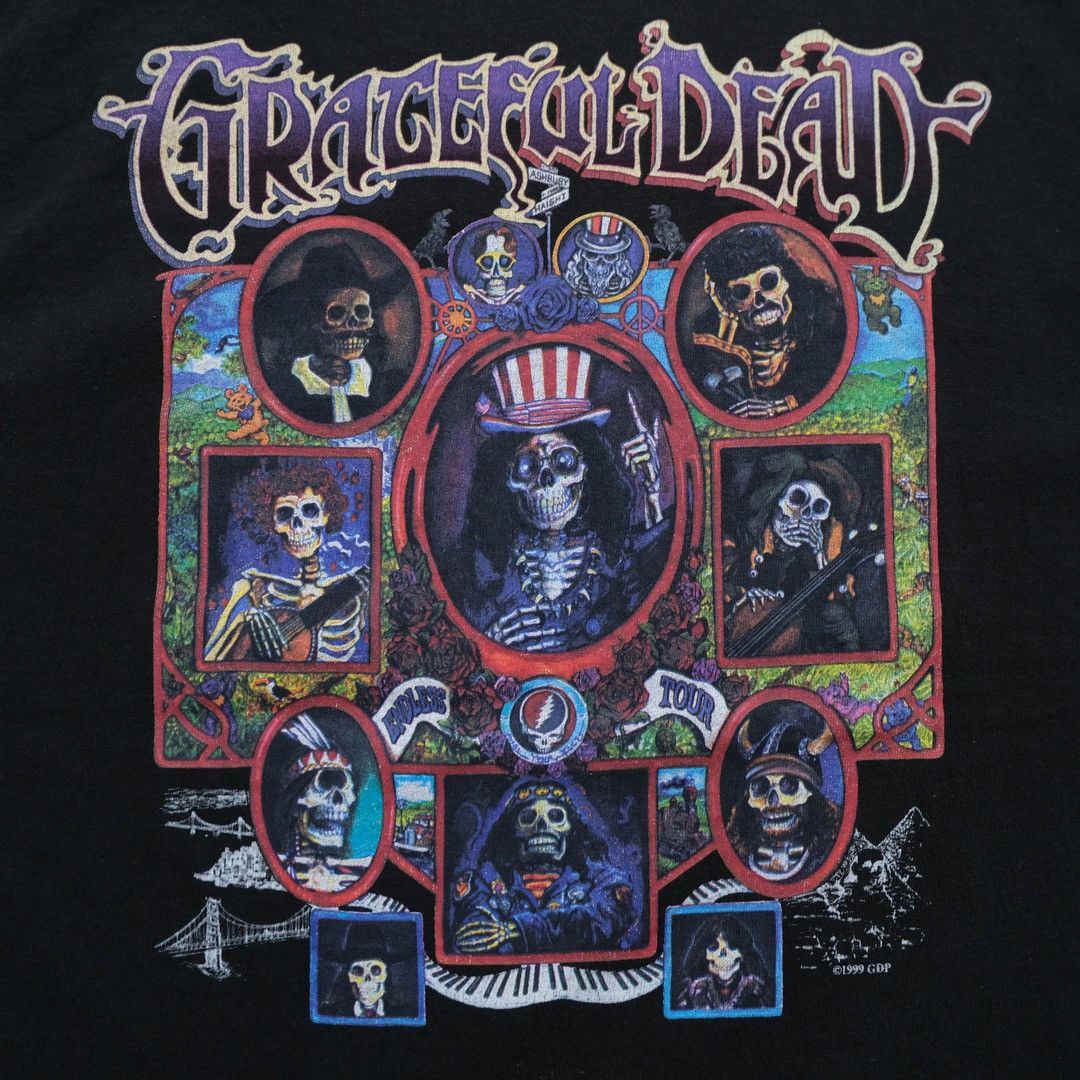 Vintage 1999 Gratefull Dead Ashbury Haight Size US L / EU 52-54 / 3 - 5 Thumbnail