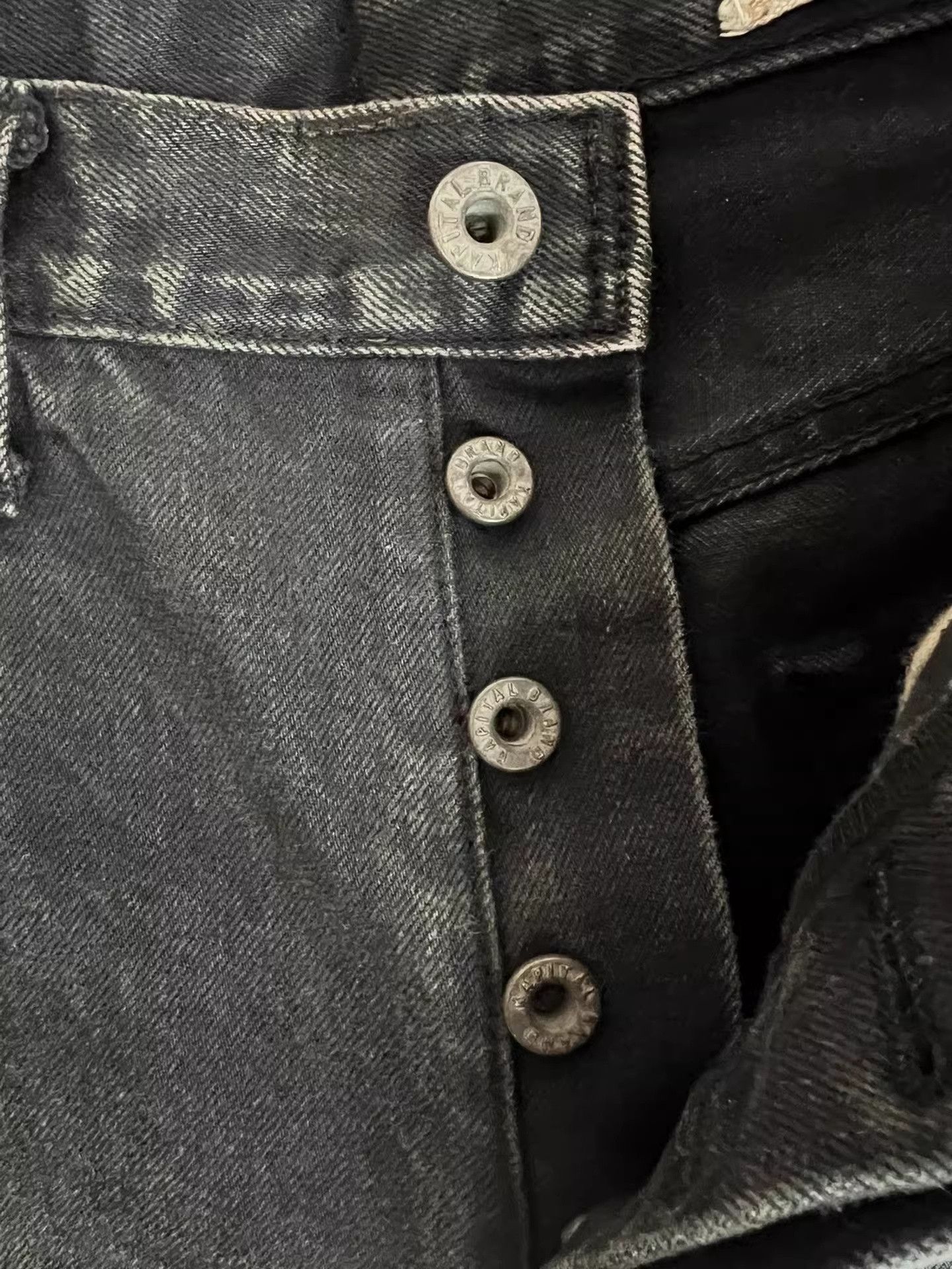Kapital Kapital Japanese Made Distressed Black Jeans Size US 34 / EU 50 - 5 Thumbnail