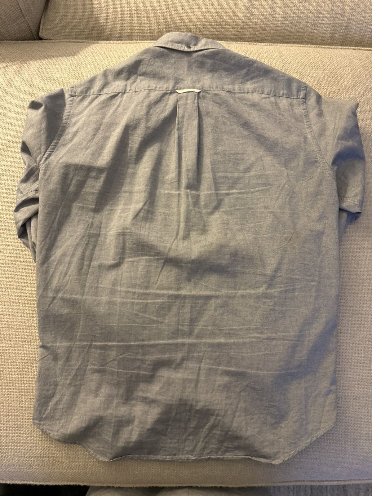 Acne Studios Acne Studios Isherwood Chamb Button-Down — Blue Chambray Size US M / EU 48-50 / 2 - 7 Thumbnail