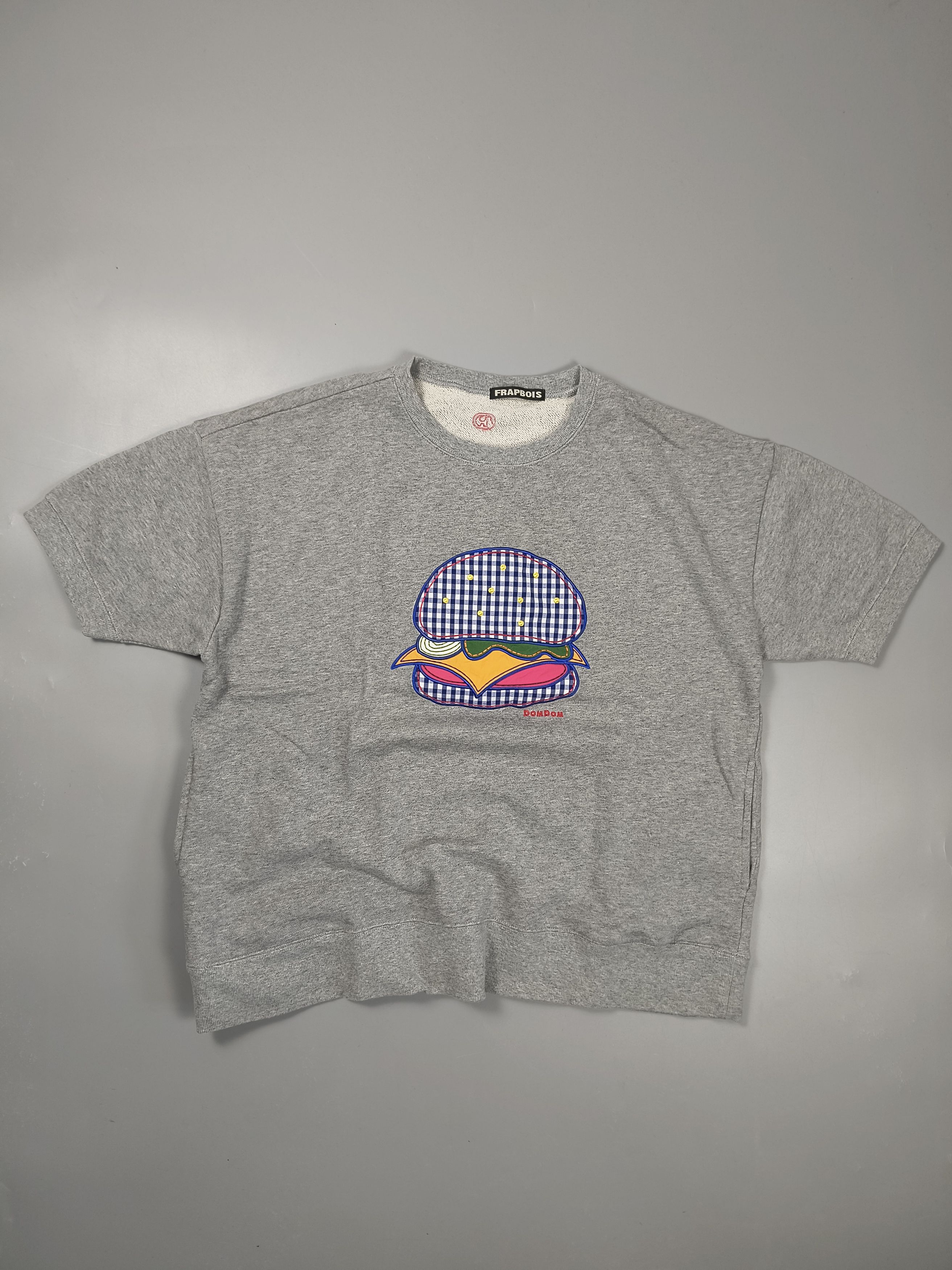 Frapbois Frapbois DomDom short sleeve sweatshirt designer avant garde Size US M / EU 48-50 / 2 - 2 Thumbnail
