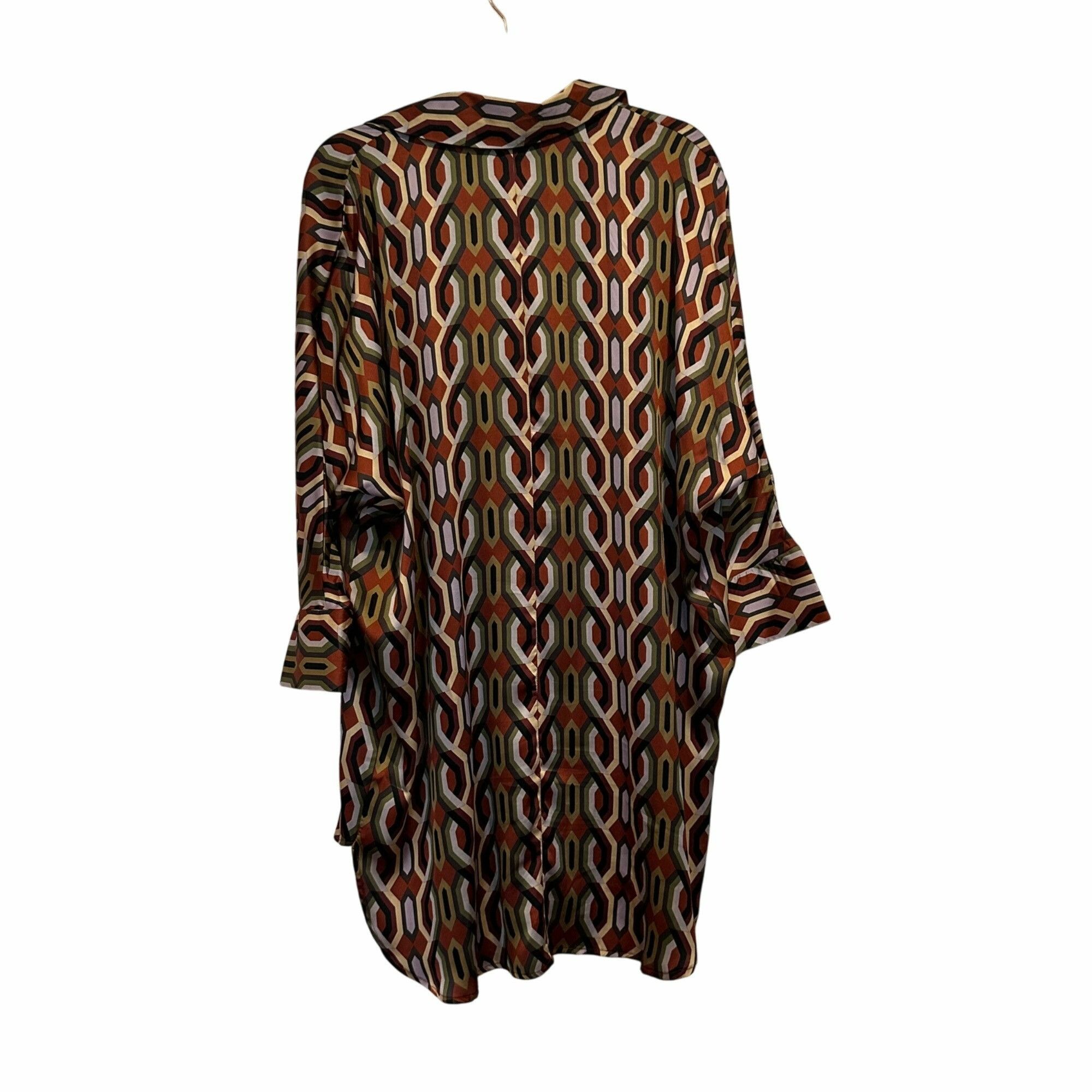 Other ✨By Design Size XS Women's Geometric Pattern Hi-Low Tunic Dr Size XS / US 0-2 / IT 36-38 - 2 Thumbnail