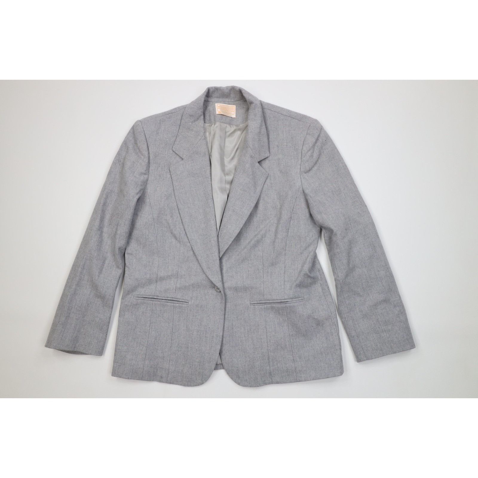 Pendleton Vintage 70s Pendleton Distressed 2 Piece Wool Skirt Suit Size XL / US 12-14 / IT 48-50 - 2 Thumbnail