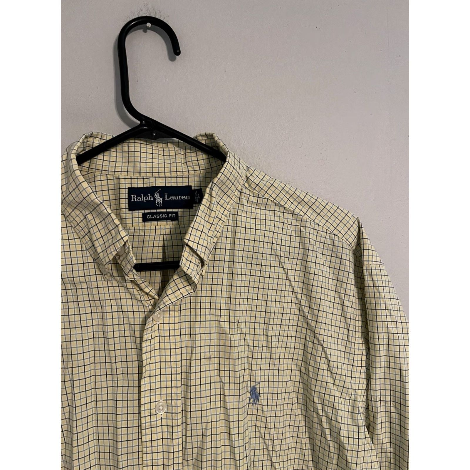 Polo Ralph Lauren Polo Ralph Lauren Yellow Check Shirt Adult Large Size US L / EU 52-54 / 3 - 2 Thumbnail
