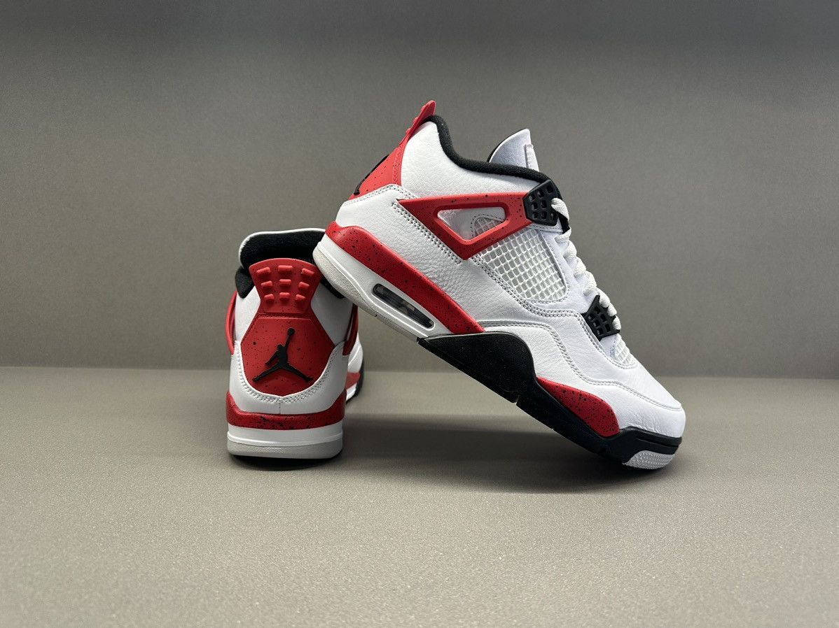Jordan Brand Jordan 4 Retro Red Cement Size US 9 / EU 42 - 7 Thumbnail