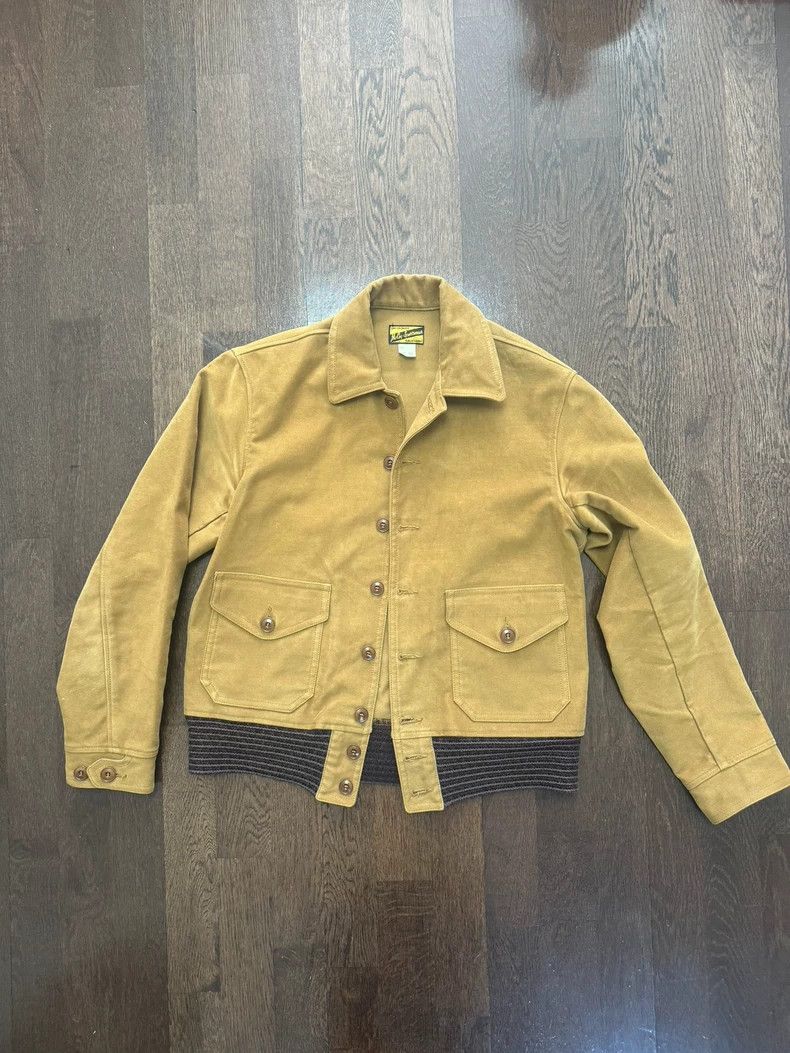 The Real Mccoy's MOLESKIN SPORTS 2022 Model Pre-Game Jacket