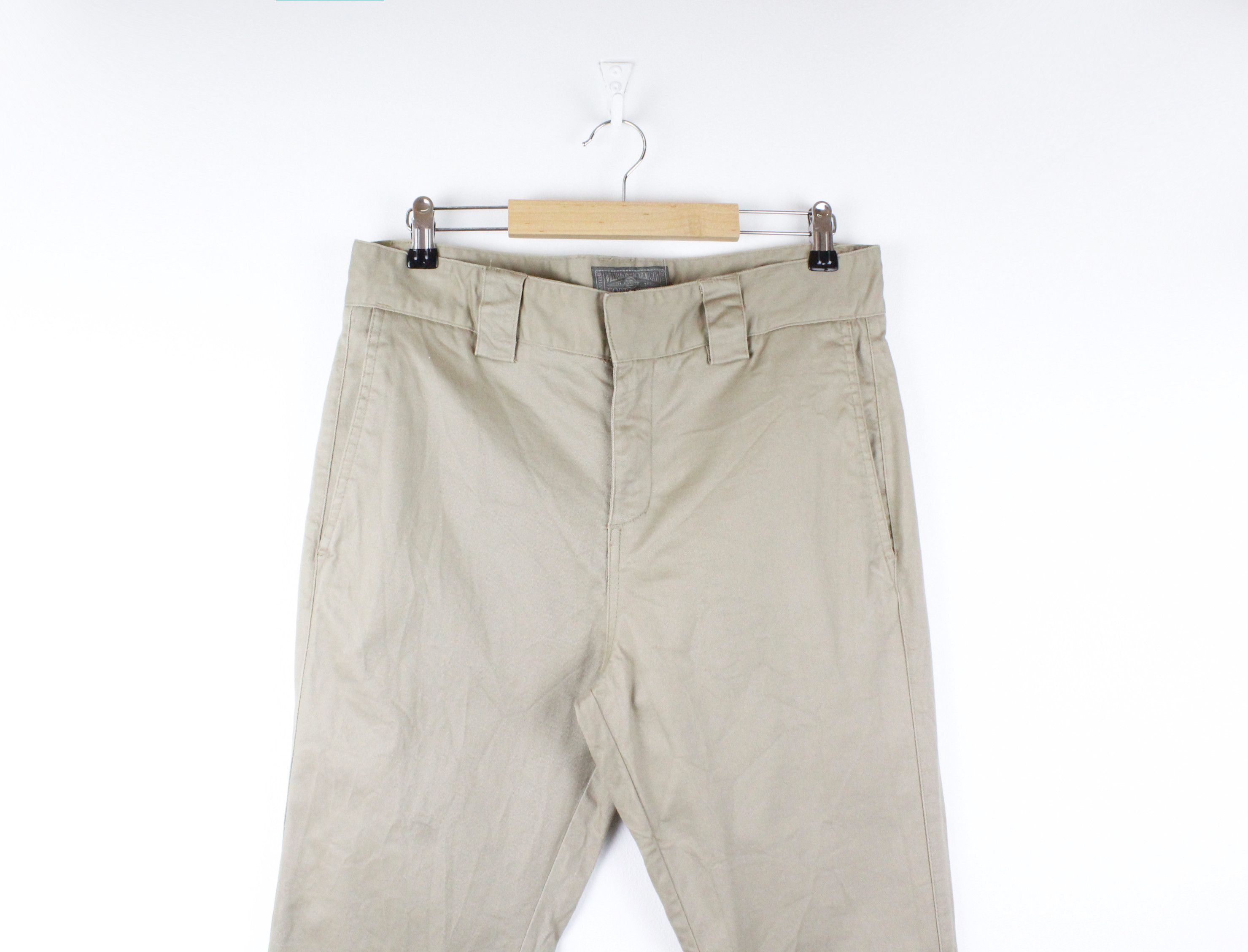 Dickies × Vintage Dickies Beige Slim Fit Work Pants 32 Size US 32 / EU 48 - 2 Thumbnail