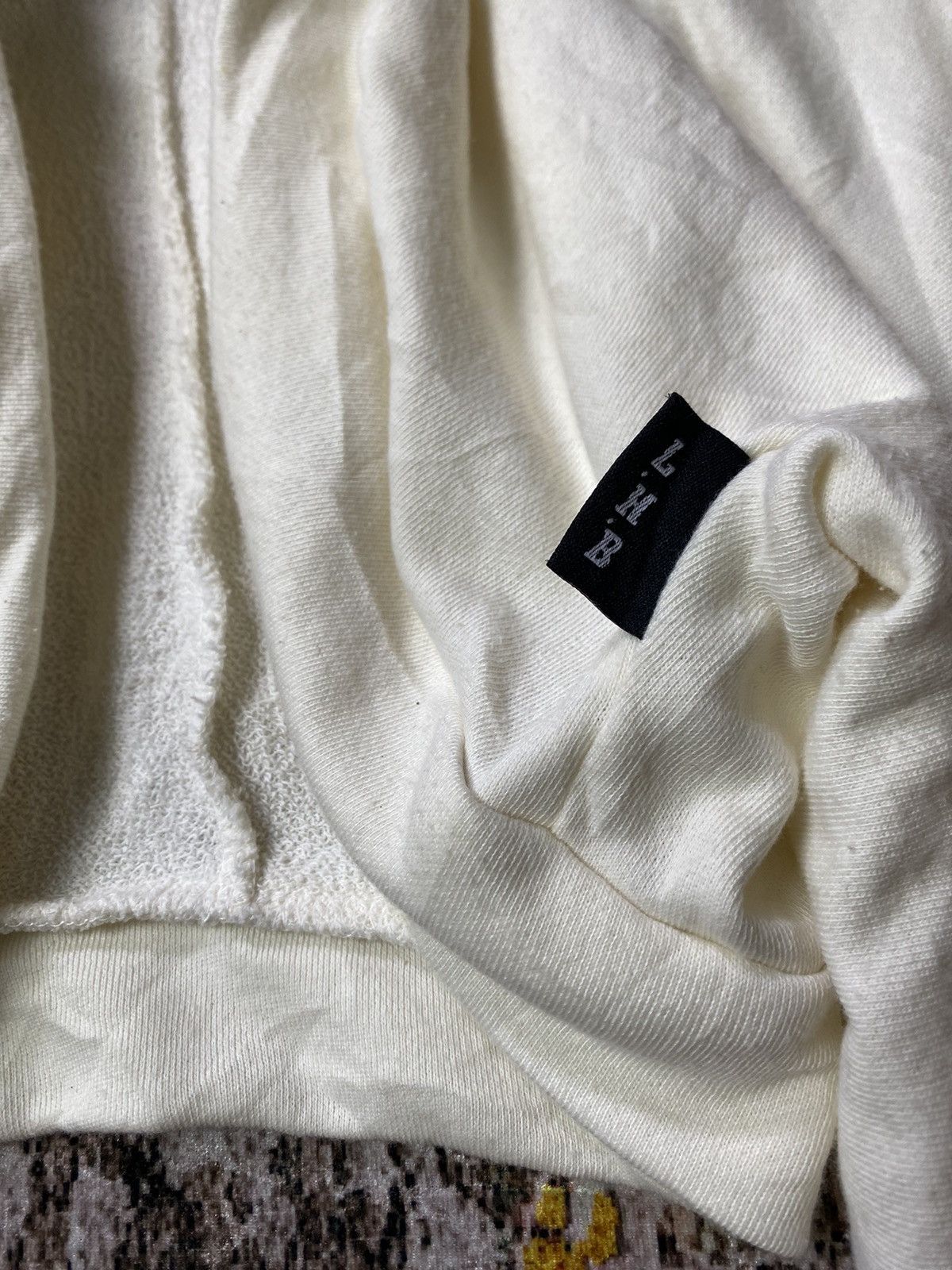 If Six Was Nine × Japanese Brand × Le Grande Bleu (L.G.B.) Japanese L.H.B fur hoodie Ifsix Lgb Style Size ONE SIZE - 5 Thumbnail