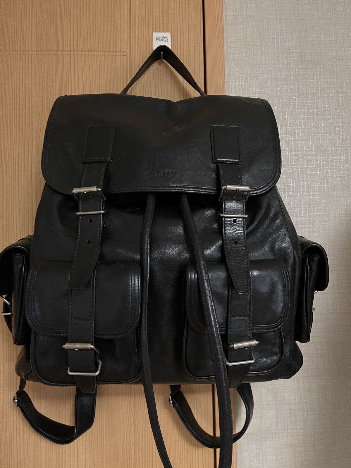 Saint Laurent Paris Saint laurent 13FW hedi camera leather backpack sz.os Size ONE SIZE - 1 Thumbnail