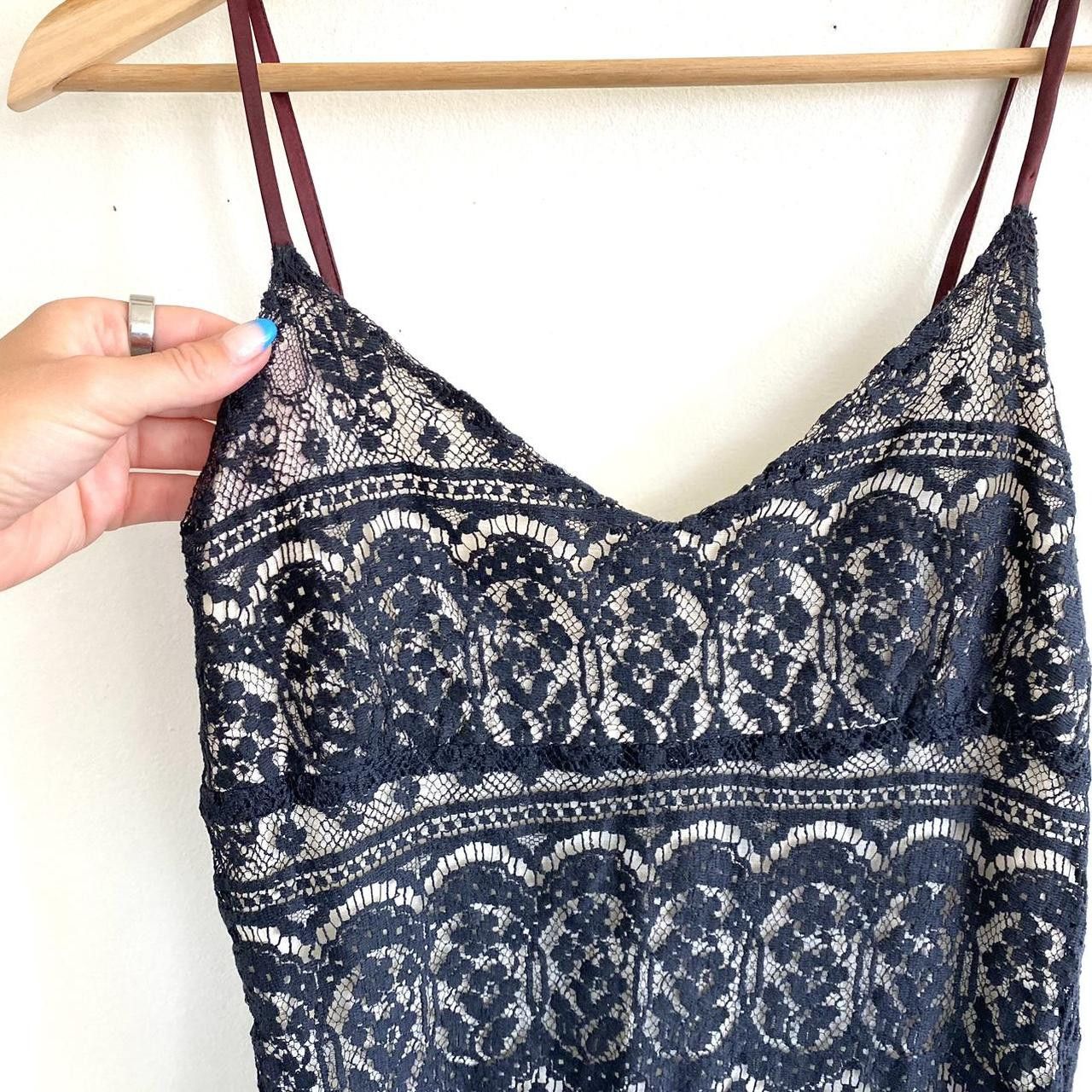 Bebe BEBE BLACK MINI 2000S LACE VINTAGE DRESS WOMENS SIZE SMALL Size S / US 4 / IT 40 - 3 Thumbnail