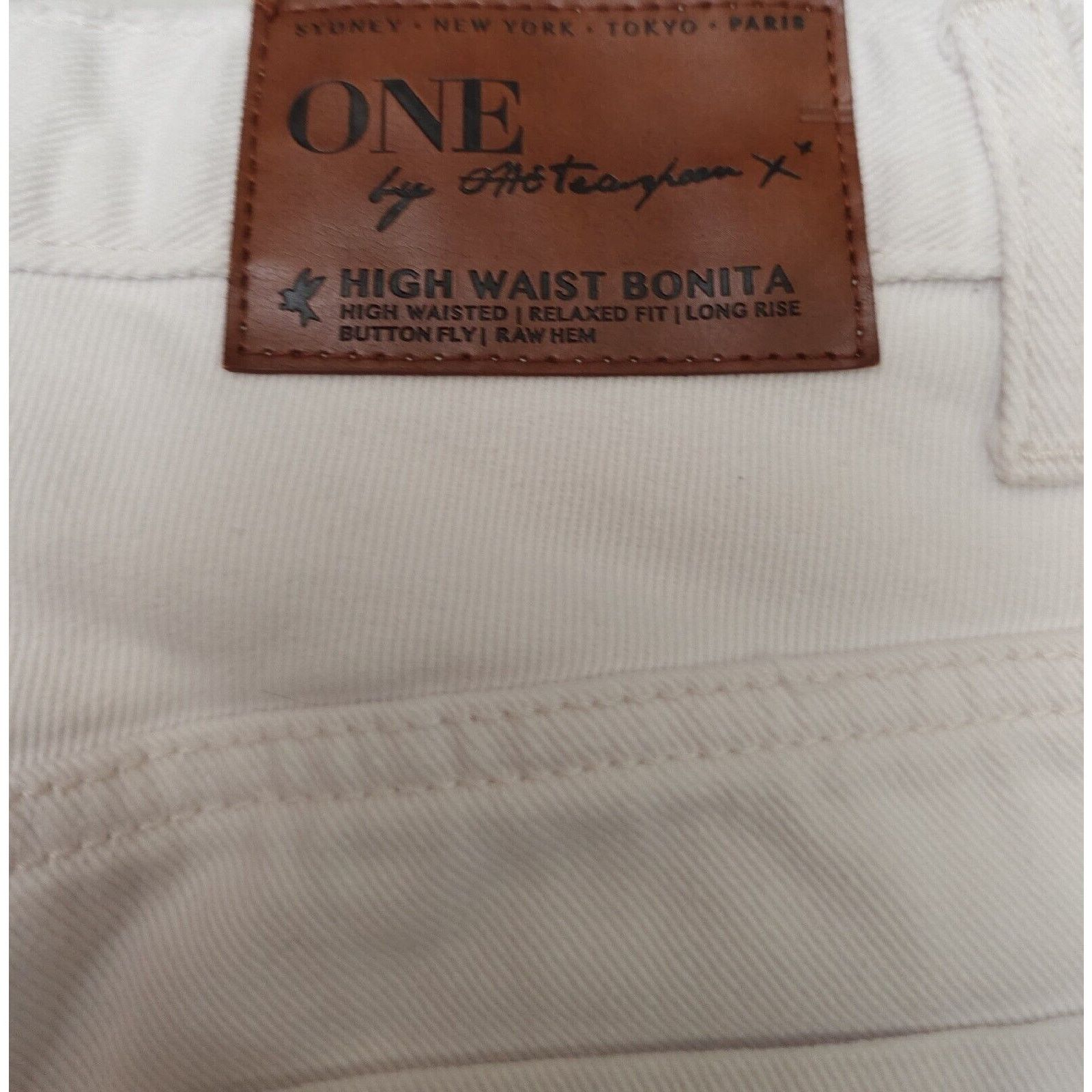 One Teaspoon One X One Teaspoon High Waist Bonita Long Rise Button Fly Size 26" / US 2 / IT 38 - 10 Thumbnail