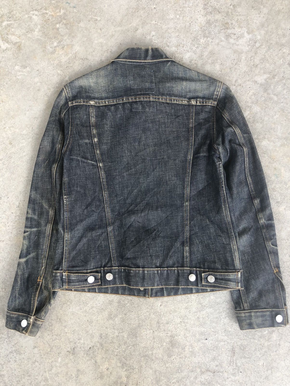 Helmut Lang Helmut Lang Denim Jacket Classic Raw Denim Size US XS / EU 42 / 0 - 2 Thumbnail