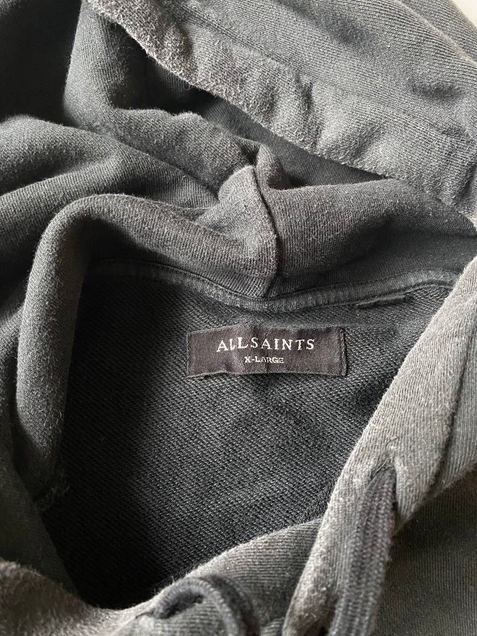 Allsaints Vintage Allsaints Big logo Hoodie size XL Size US XL / EU 56 / 4 - 6 Thumbnail