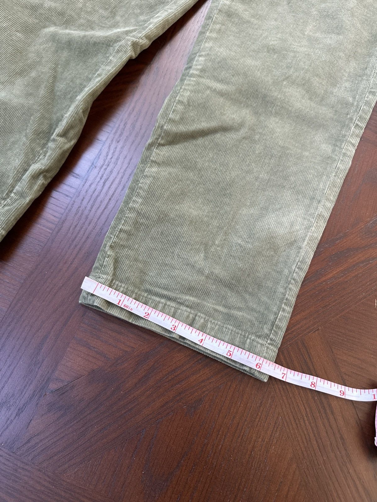 Other Briglia 1949 Easy Fit Cargo Corduroy Trousers Military Green Size US 29 - 8 Thumbnail