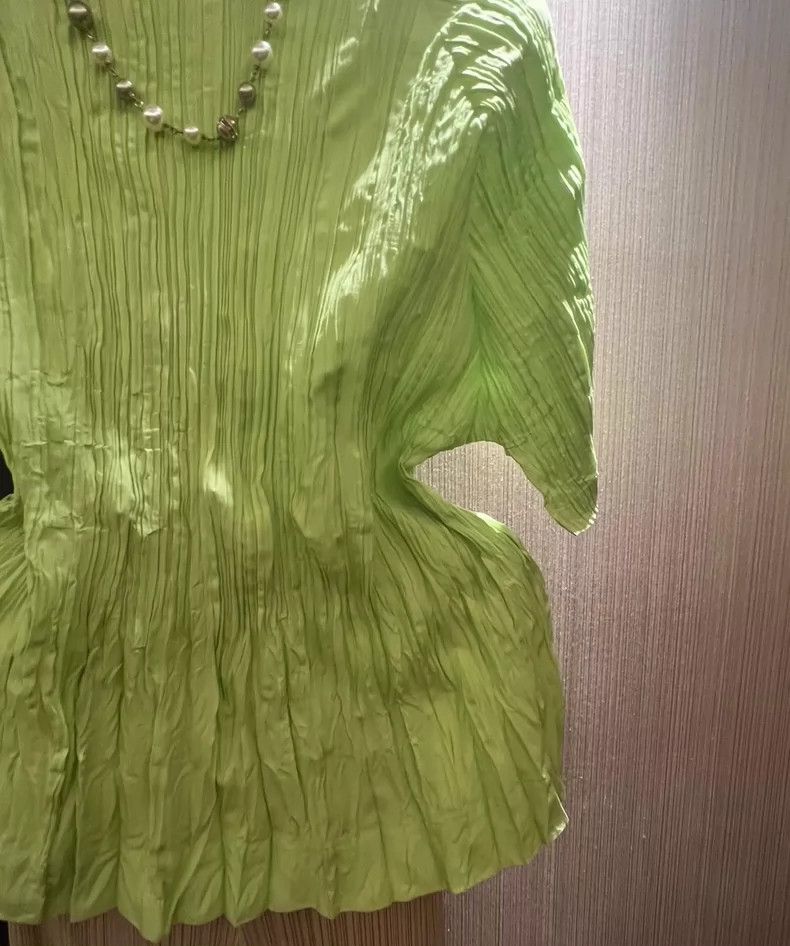 Issey Miyake issey miyake Green pleated coat Size M / US 6-8 / IT 42-44 - 6 Thumbnail