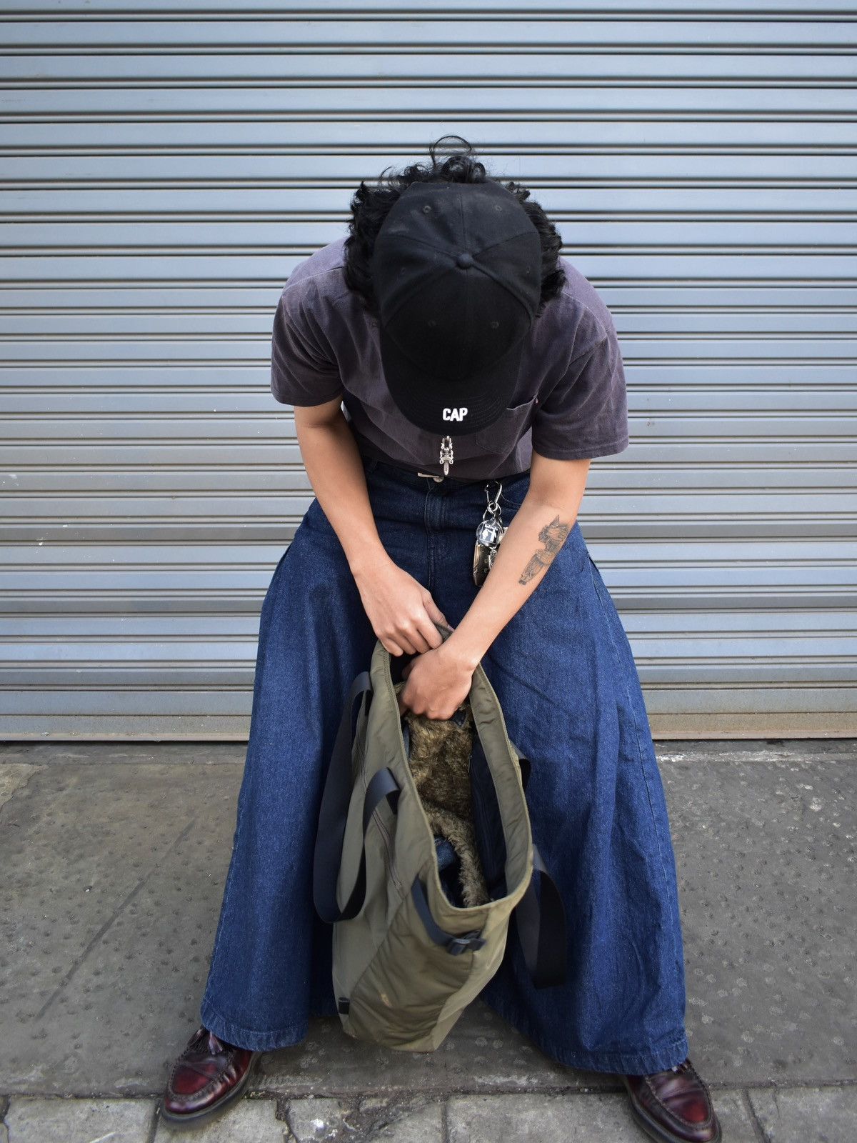 Yohji Yamamoto INED HOMME by YOHJI YAMAMOTO TOTE BAG Size ONE SIZE - 9 Thumbnail
