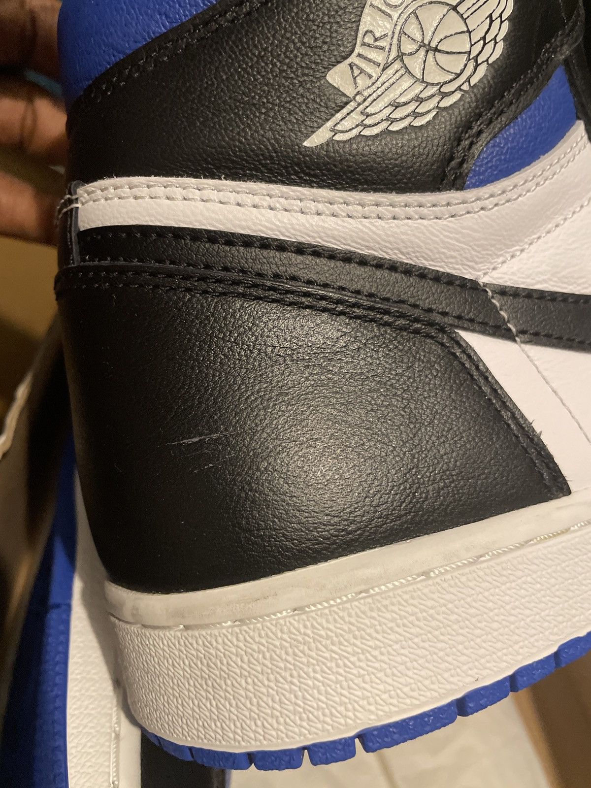 Jordan Brand AIR JORDAN 1 RETRO HIGH OG/ ROYAL TOE Size US 10.5 / EU 43-44 - 12 Thumbnail