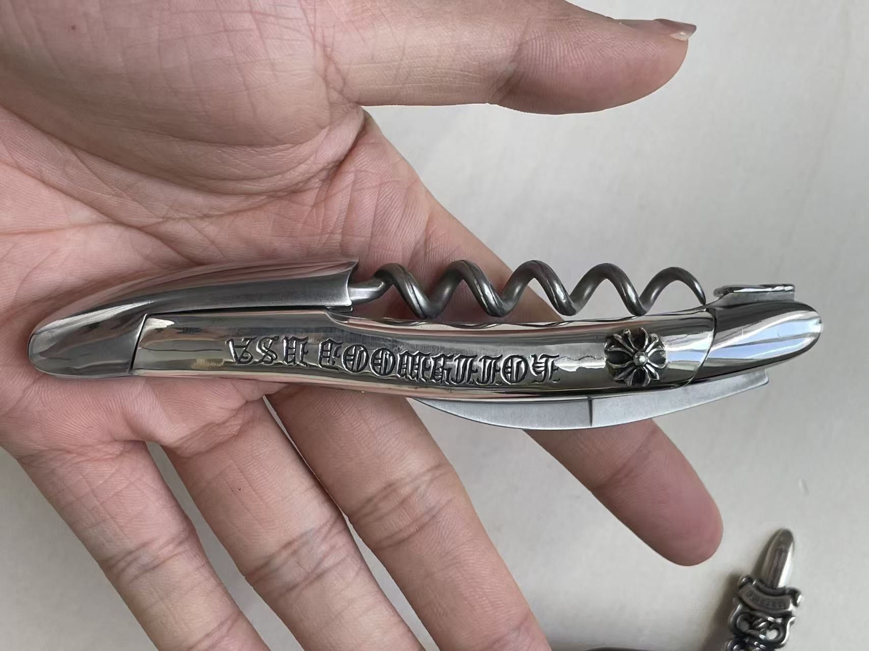 Chrome Hearts Chrome Hearts Silver Sommelier Wine Opener Size ONE SIZE - 6 Thumbnail