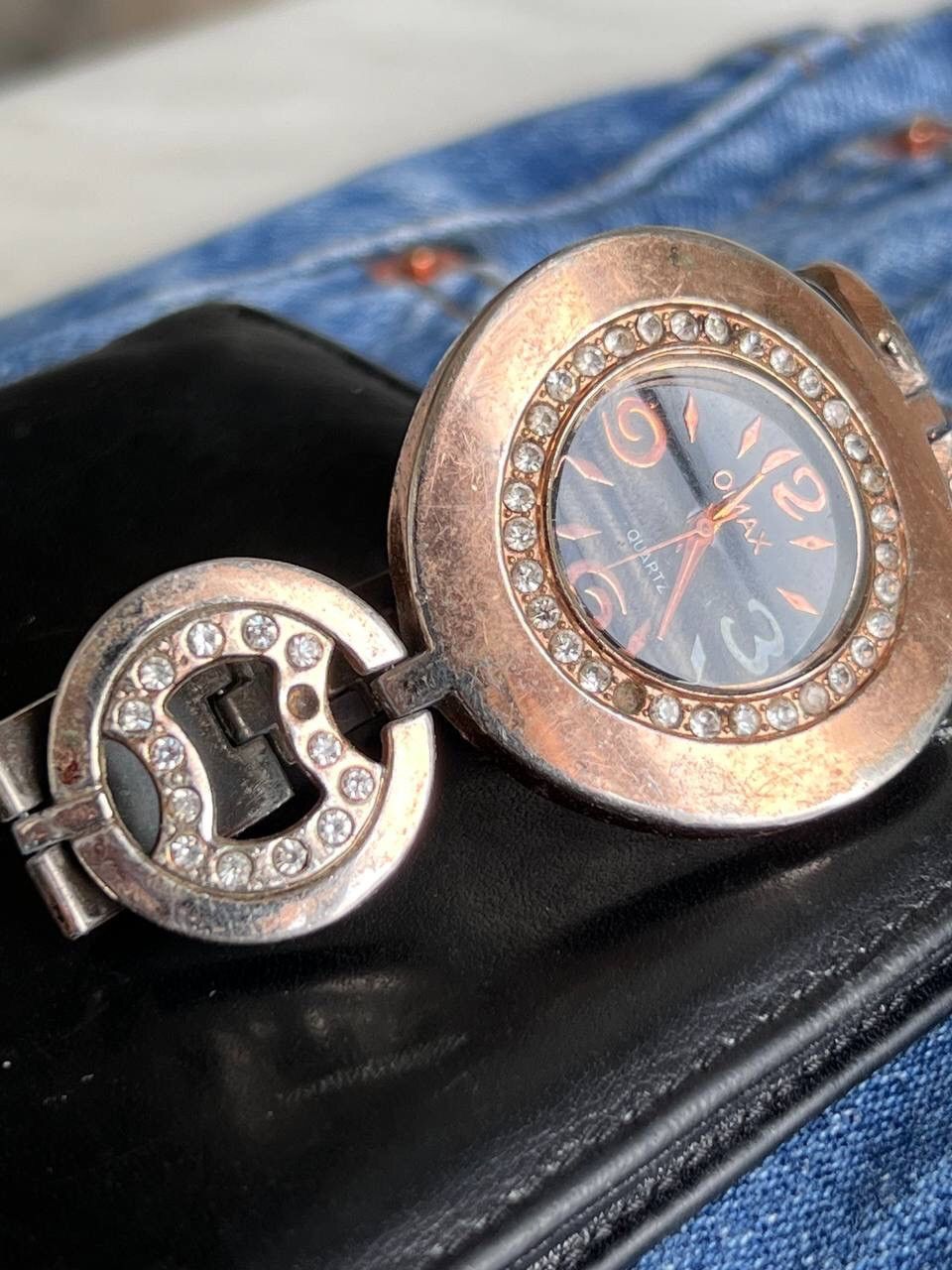 Japanese Brand × Vintage Vintage Japanese style futuristic Watch Omax Round Bracelet Size ONE SIZE - 3 Thumbnail