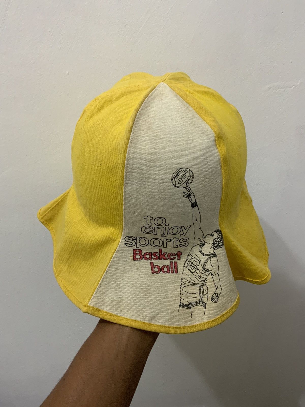 Vintage Vintage to enjoy sports Basket Ball Hat Size ONE SIZE - 6 Thumbnail