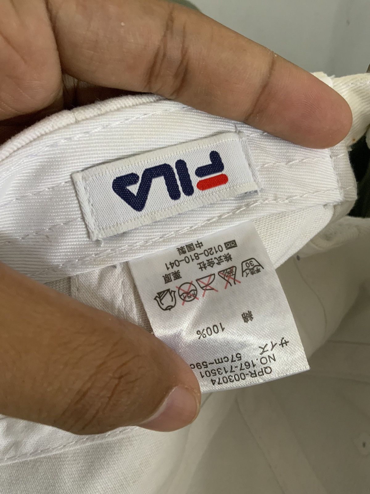 Fila Fila Embroidered Hat Size ONE SIZE - 10 Thumbnail