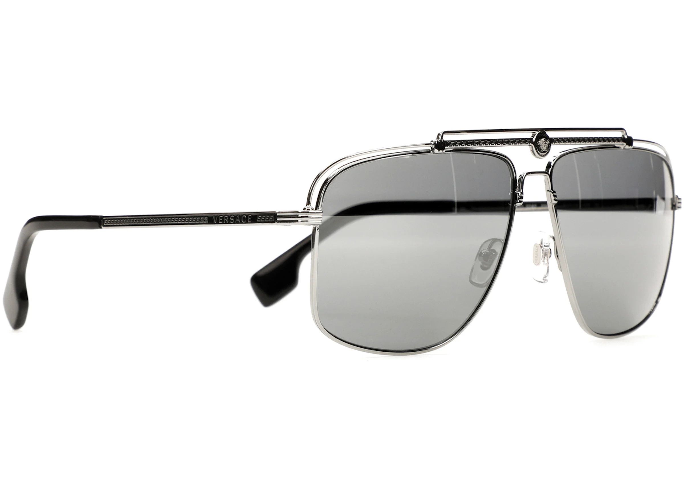 Versace NEW VERSACE VE2242-10016G Silver Size ONE SIZE - 2 Thumbnail