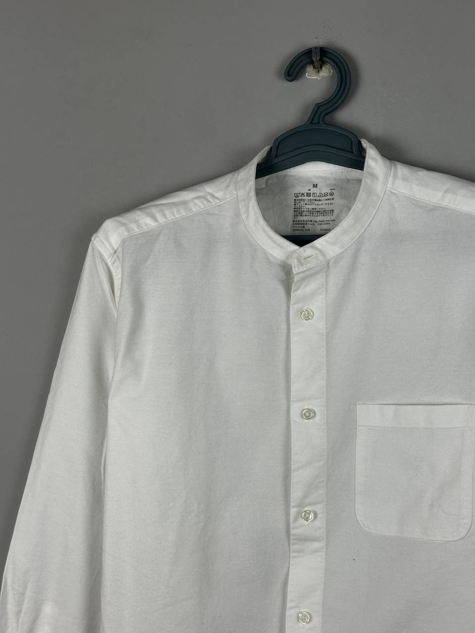 Muji Muji Japan Luxury White Fashion Shirt Size M Size US M / EU 48-50 / 2 - 3 Thumbnail