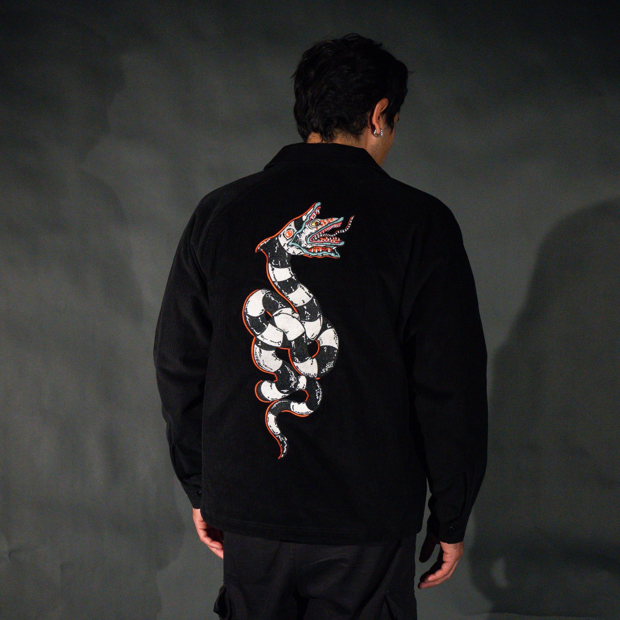 Welcome Skateboards Beetlejuice X Welcome Sandworm Corduroy Coaches Jacket Size US XL / EU 56 / 4 - 9 Thumbnail