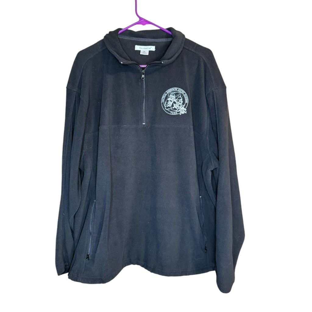 & Other Stories Featherlite Tactical Black Fleece Pullover Size XL Size US XL / EU 56 / 4 - 1 Thumbnail