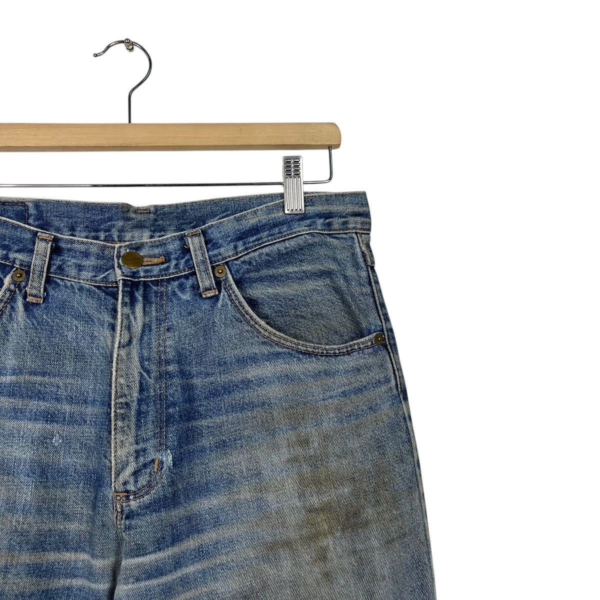 Wrangler Vintage Wrangler Distressed Flare Denim Jeans Size US 32 / EU 48 - 5 Thumbnail