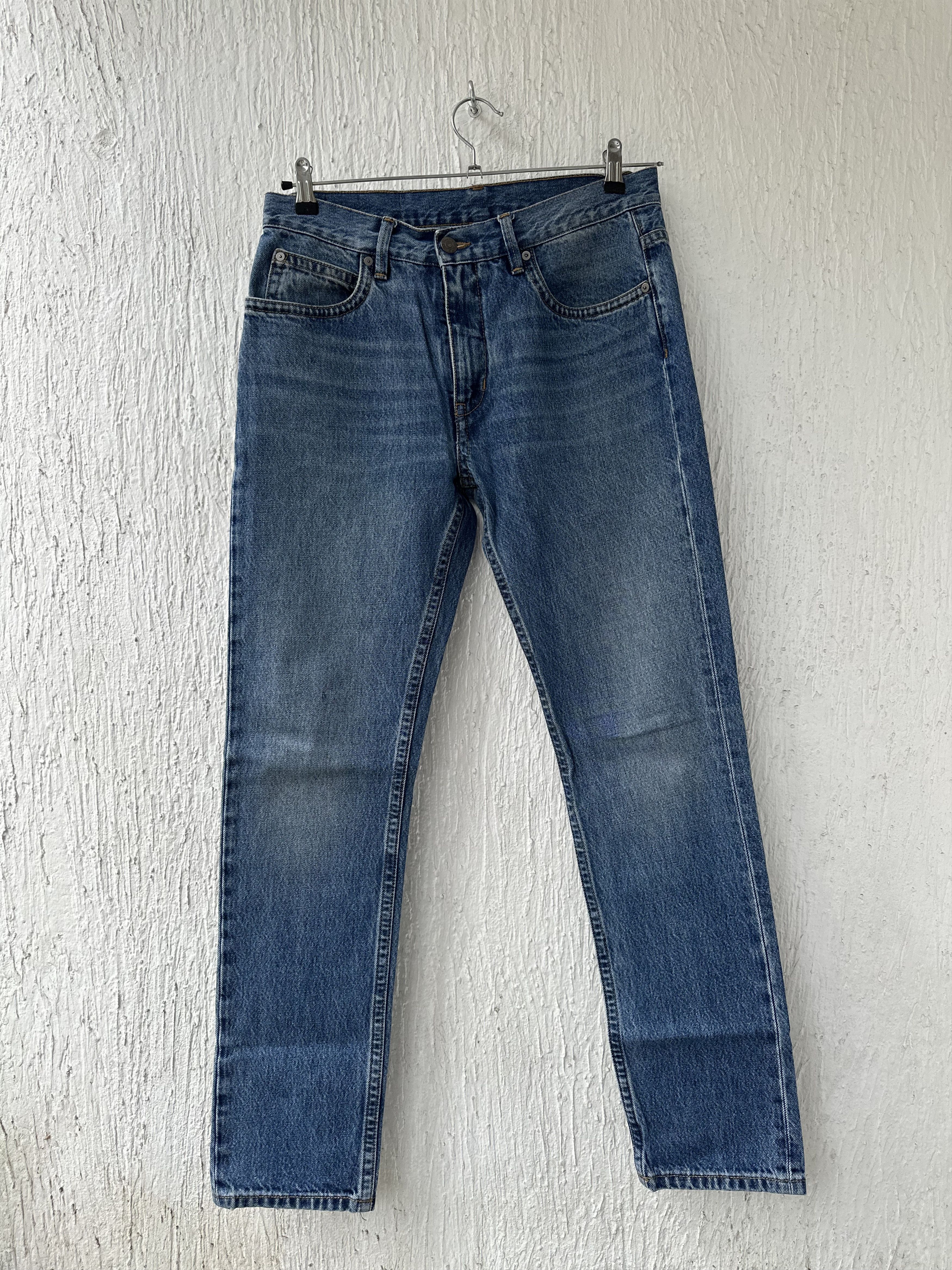 Helmut Lang slim fit blue jeans Size US 31 - 1 Thumbnail