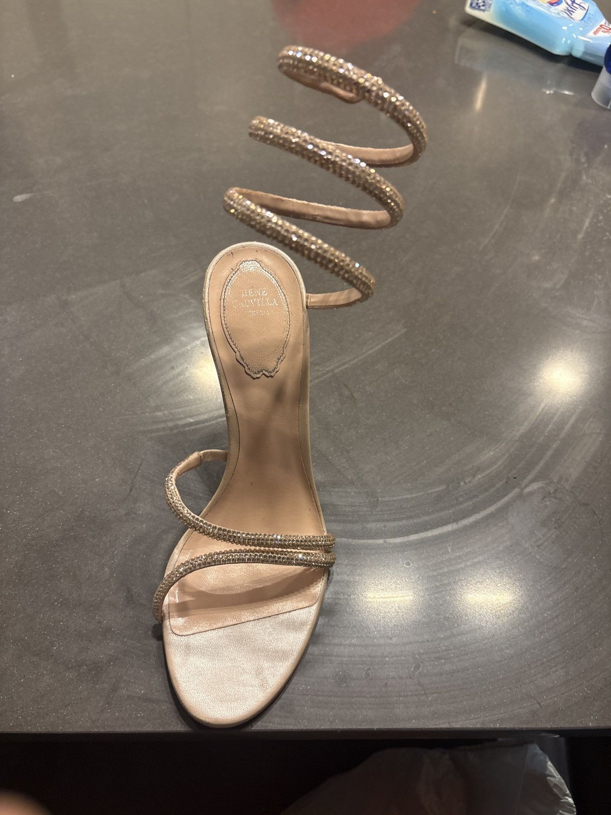 Rene Caovilla Rene Caovilla Nude Heels Size US 8 / IT 38 - 4 Thumbnail