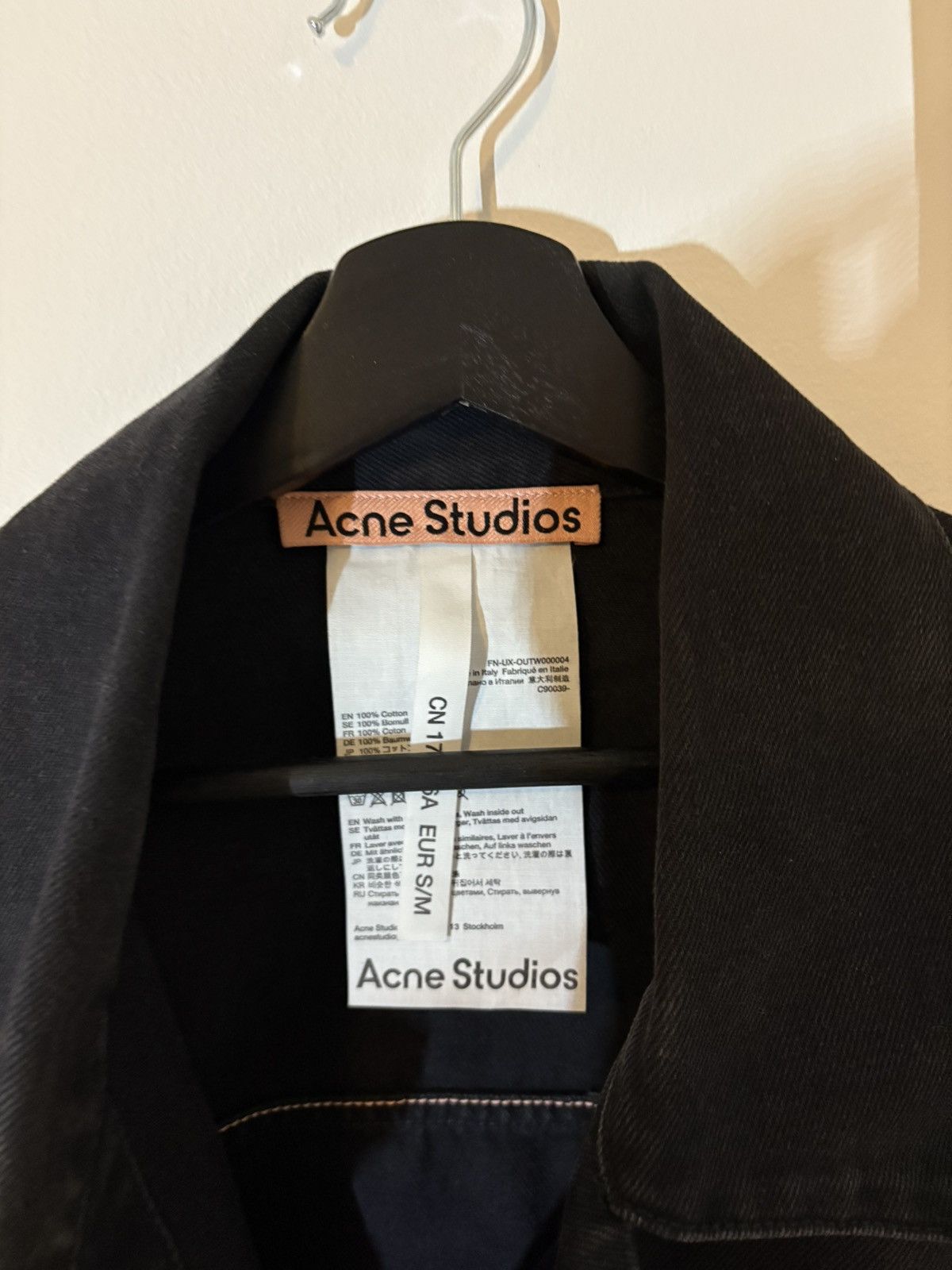 Acne Studios Acne studios denim jacket Size US XL / EU 56 / 4 - 4 Thumbnail