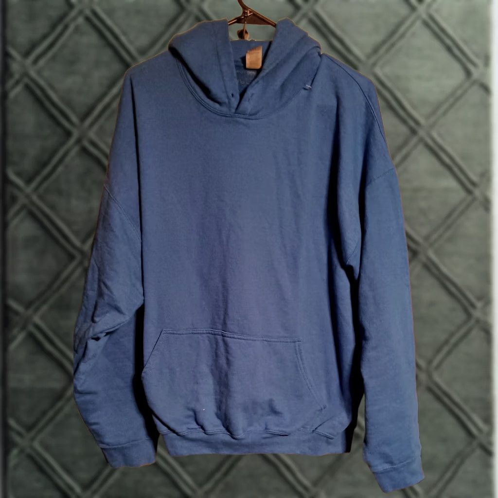 Gildan Funny Hooded Sweatshirt XXL Blue - Mom'S Gift for Birthday - Activewear Size US XXL / EU 58 / 5 - 1 Thumbnail