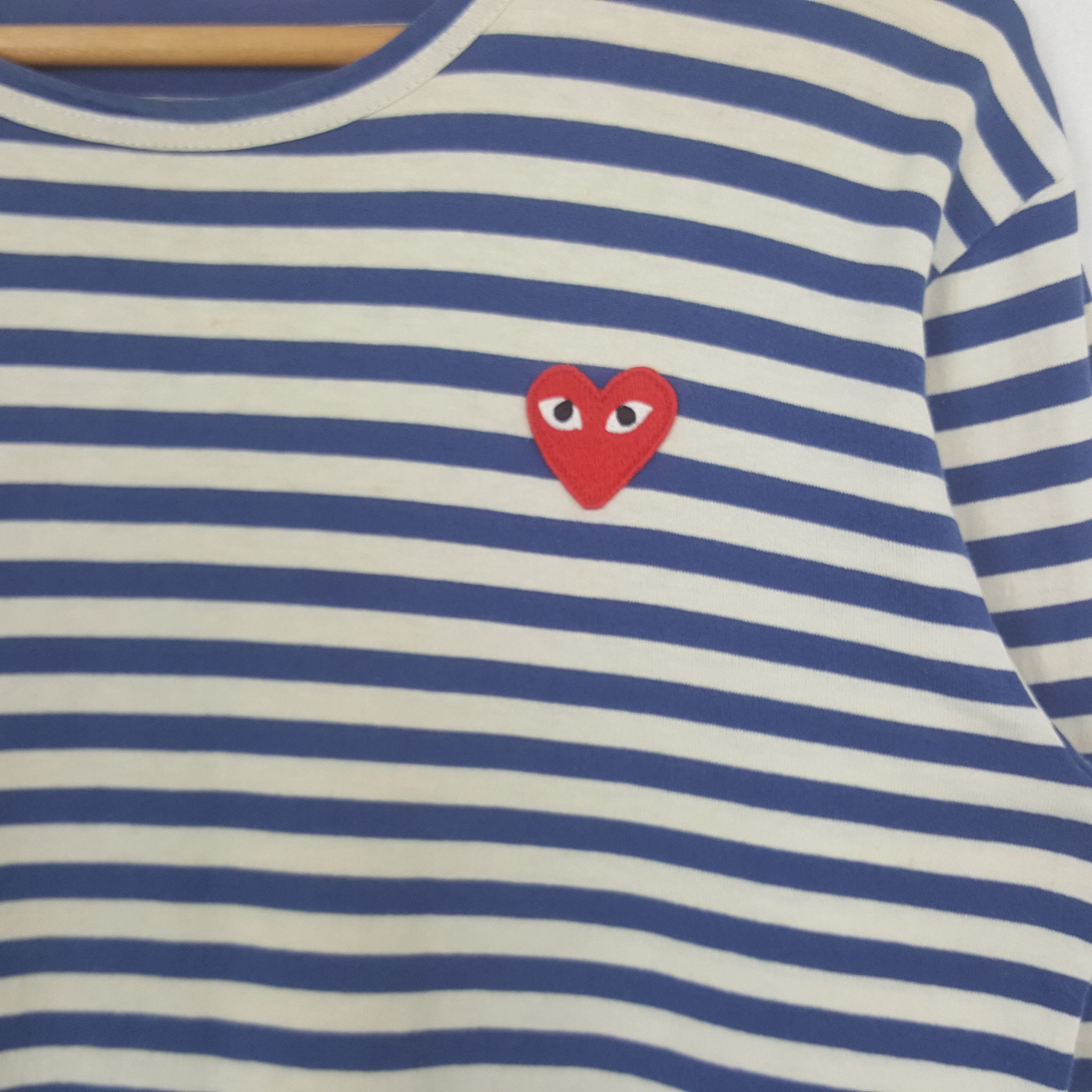 Comme des Garcons PLAY Vintage Play Comme des Garcons Designer Tshirt C301N49 Size US M / EU 48-50 / 2 - 2 Thumbnail