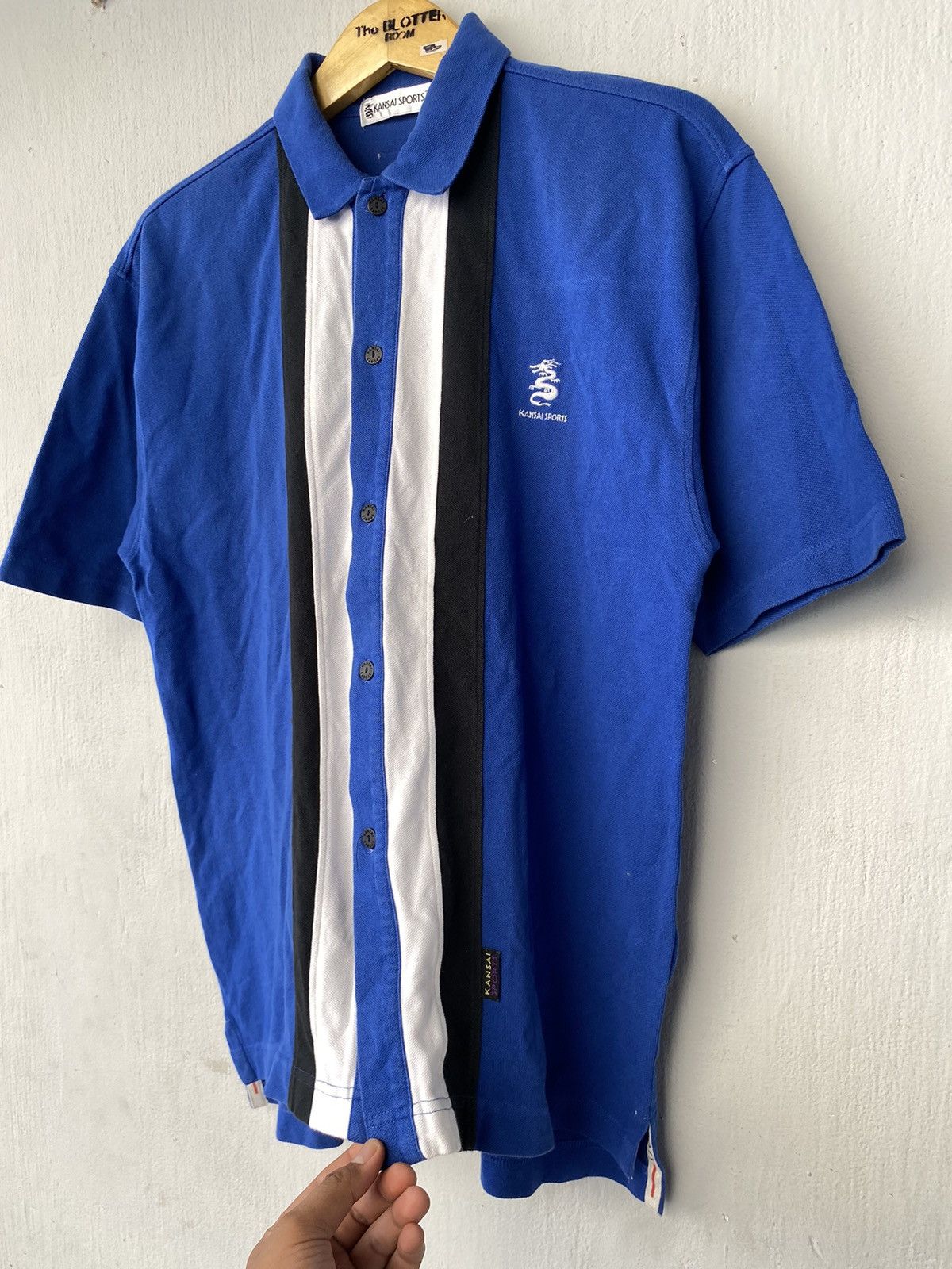Kansai Yamamoto Vintage Kansai Sport by Kansai Yamamoto Polo Shirt Size US L / EU 52-54 / 3 - 2 Thumbnail